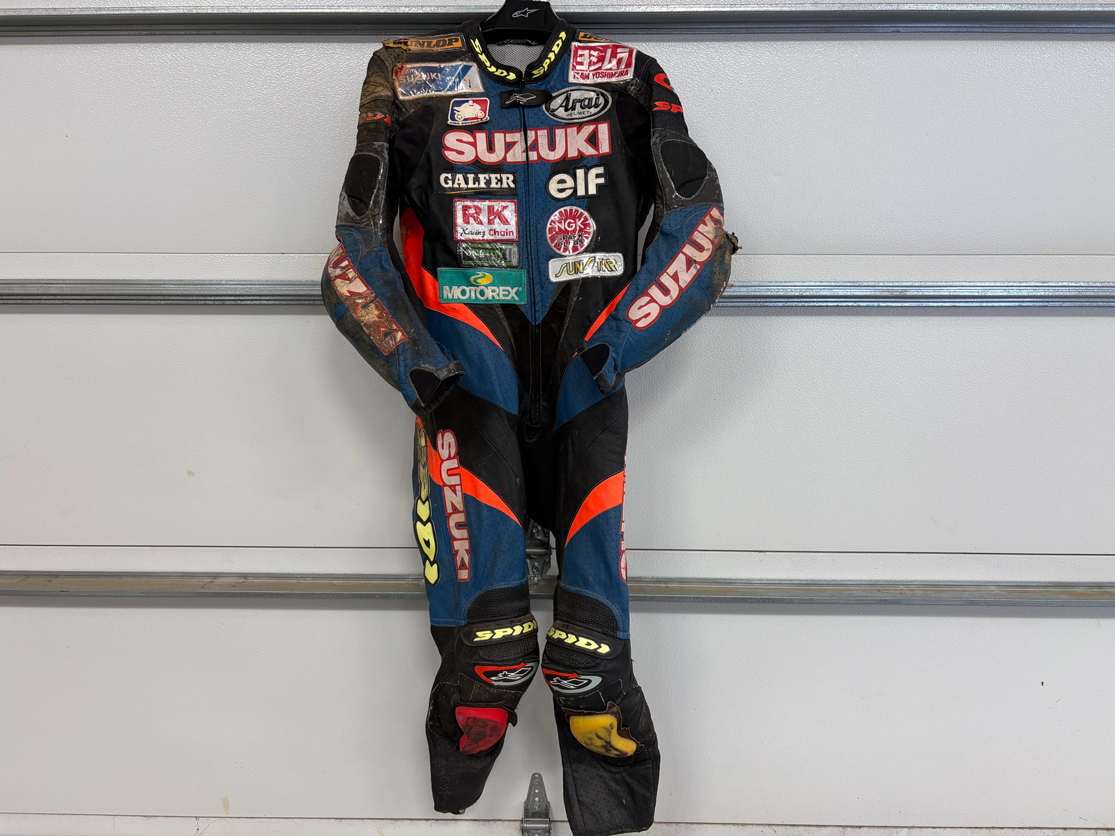 Third ending on our site Friday: a race suit that was worn by AMA
