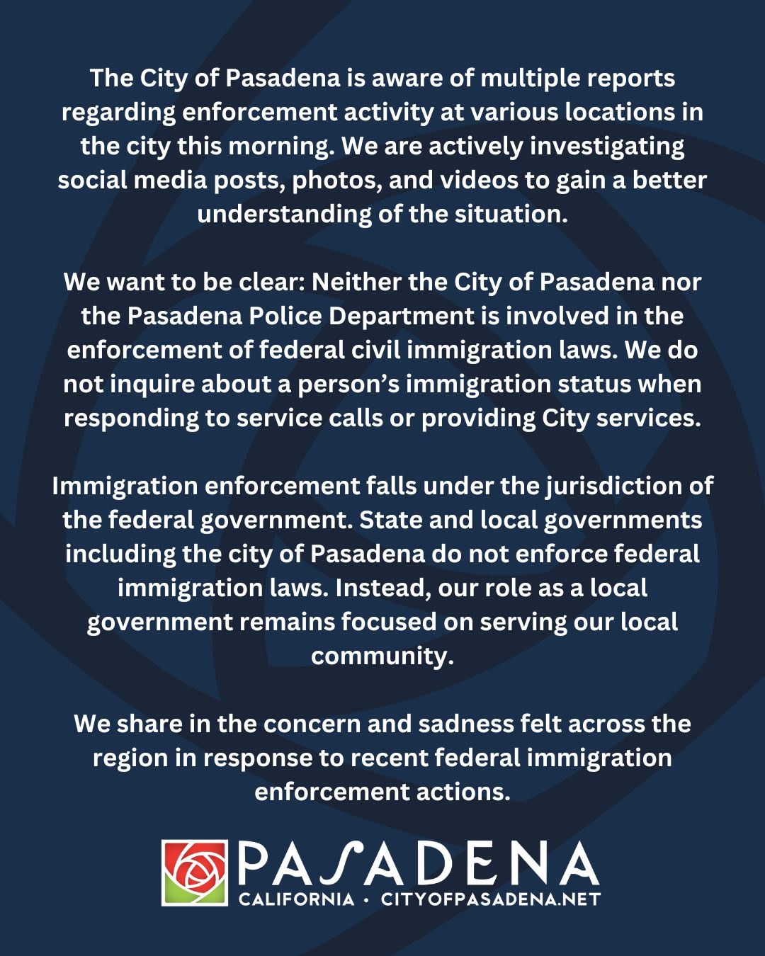 City of Pasadena - Public Agency - Progress is waiting. Make sure you ...