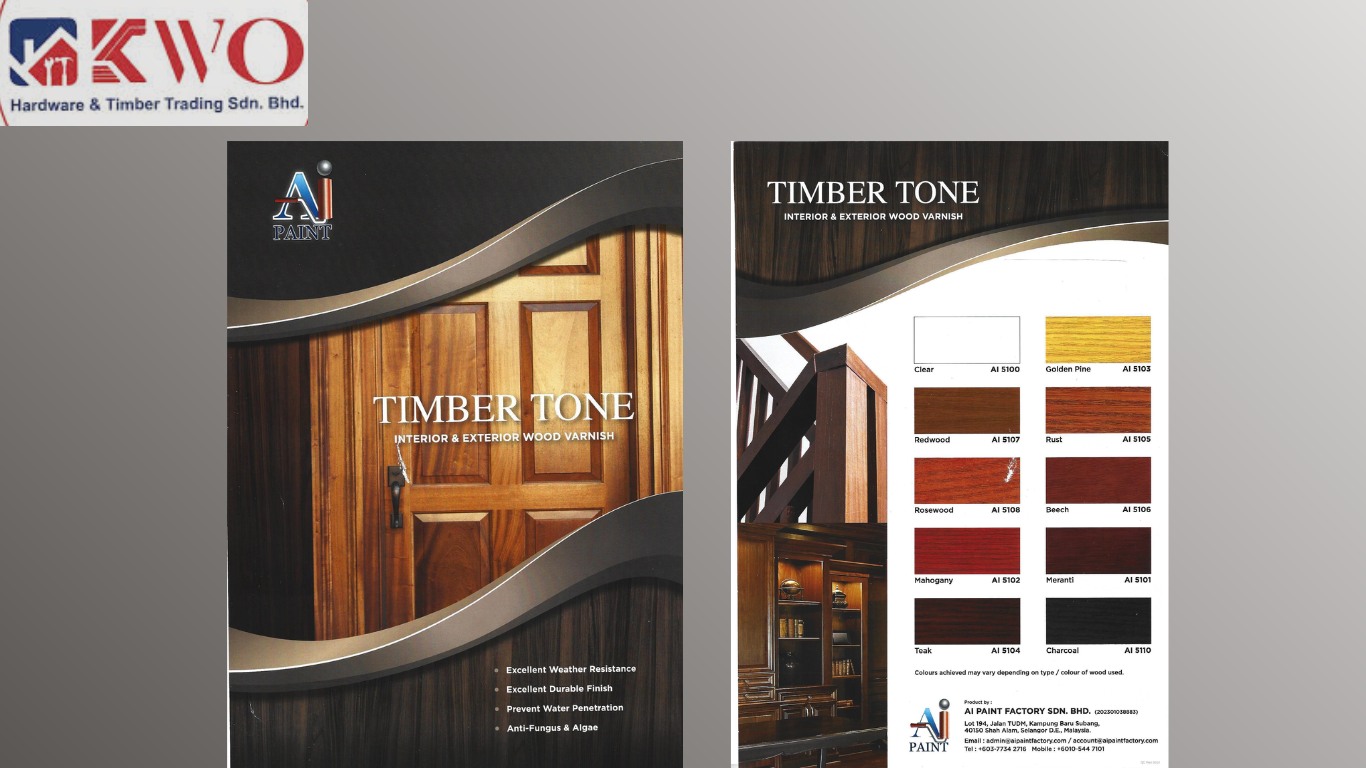 AI Paint – Vernis... - KWO Hardware & Timber Trading Sdn Bhd | Facebook