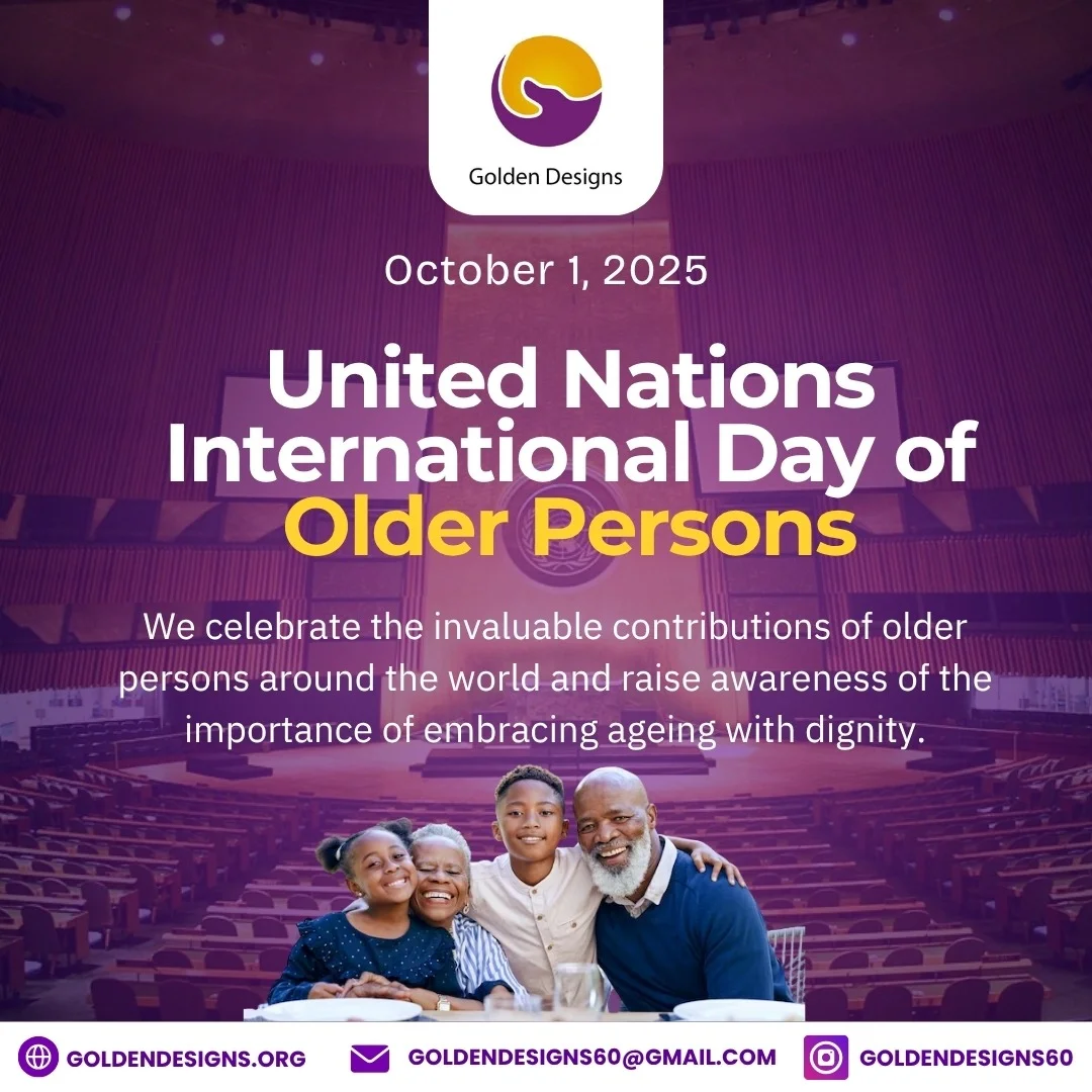 Golden - International Day of Older Persons 2025 🌍 Theme: Older Persons ...