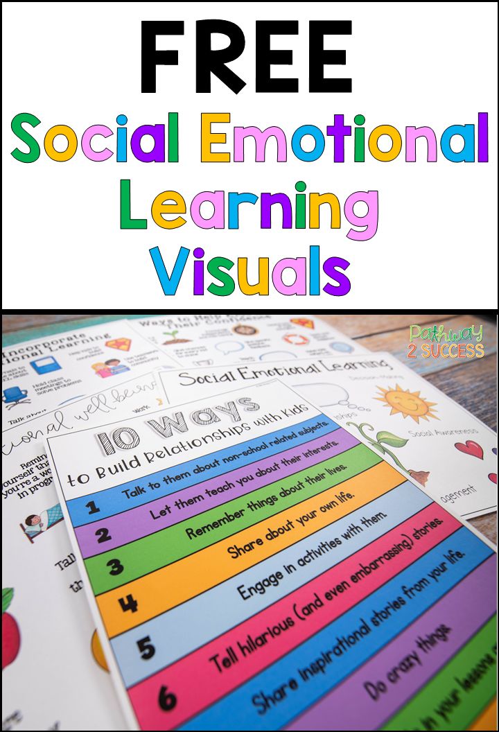 FREE social emotional learning visuals... - Pathway 2 Success | Facebook