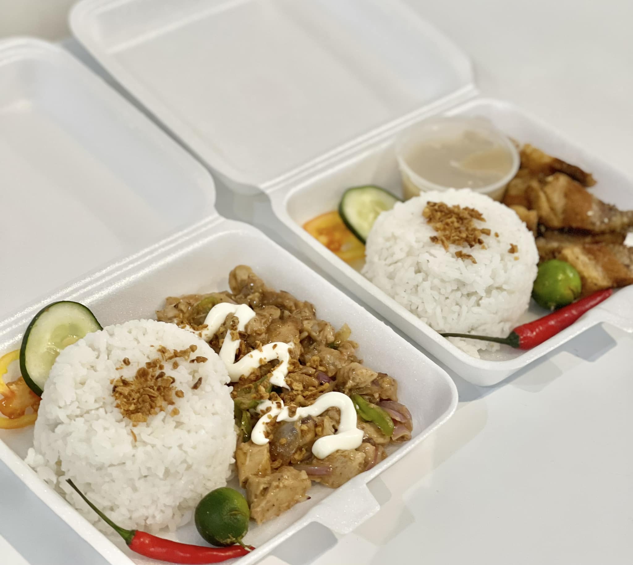 Uncle Sam’s - Pork Bagnet Sisig with rice by Armored... | Facebook