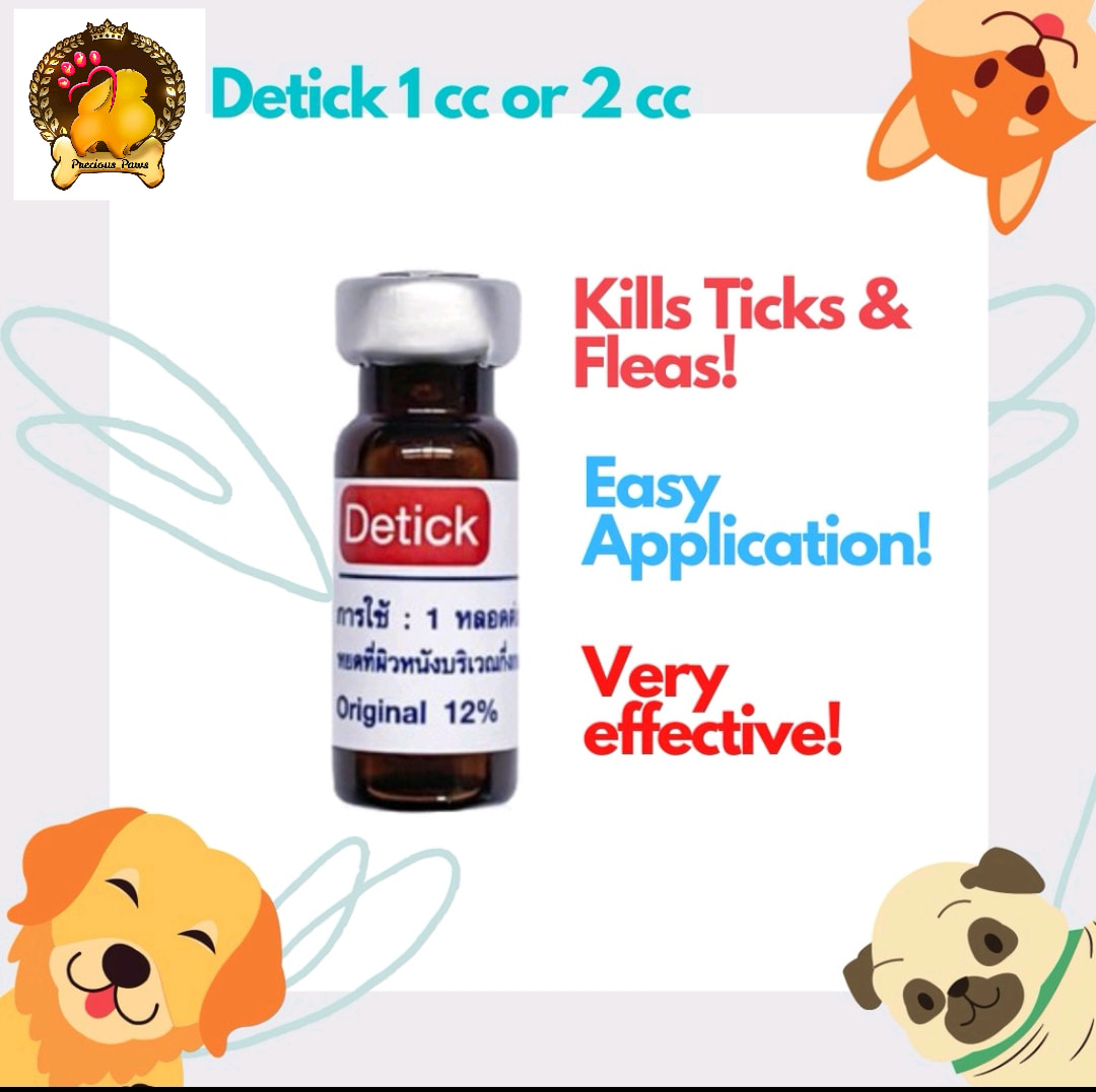 ‼️DETICK (1cc and 2cc)‼️ WHAT IS... - Precious Paws Petshop | Facebook