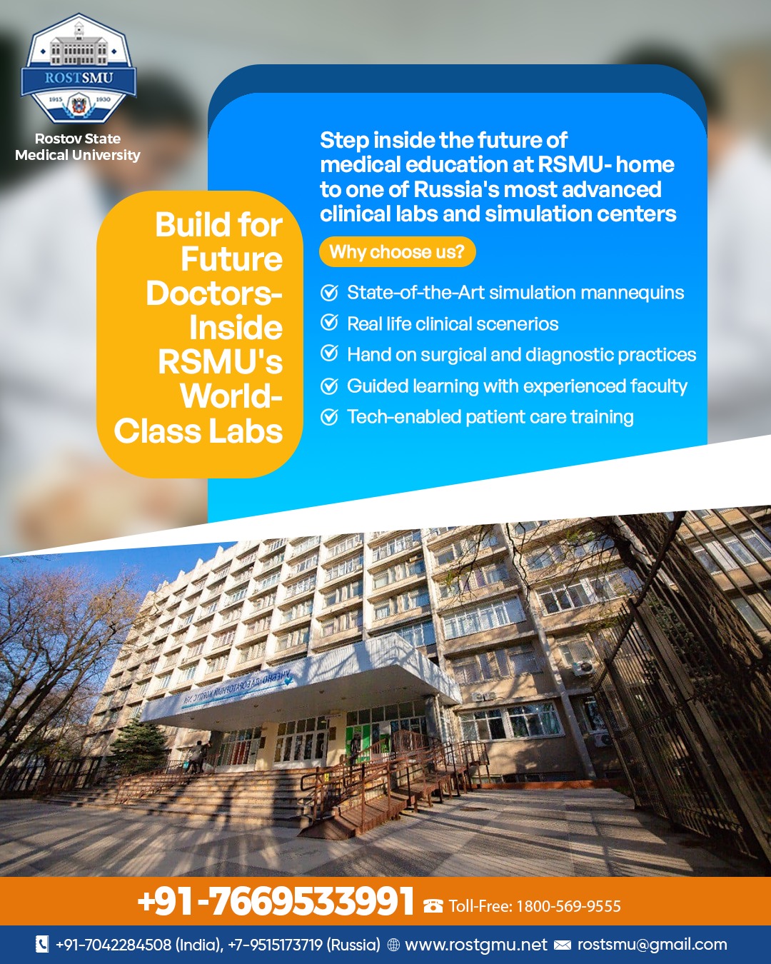 Rostov - Step inside RSMU’s state-of-the-art labs and simulation center ...