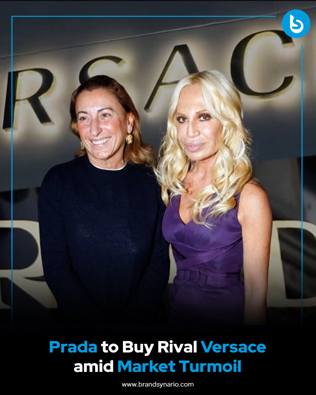 Prada Group says it has purchased fashion rival Versace in a deal