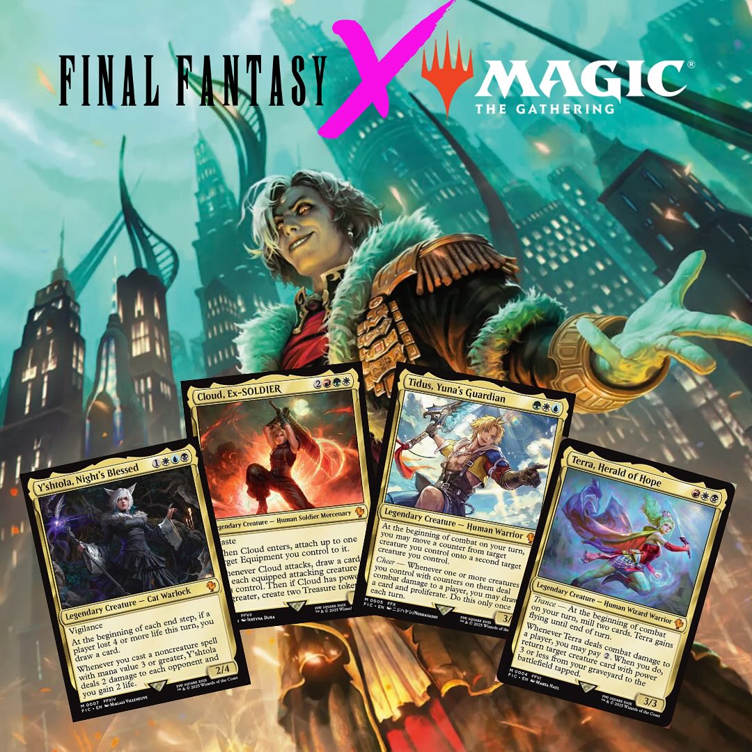 final fantasy mtg collector precon Precons Bundle Best Deal Is at Amazon Right Now (Lowest Ever Price) The Gathering MTG Final Fantasy Commander precons
