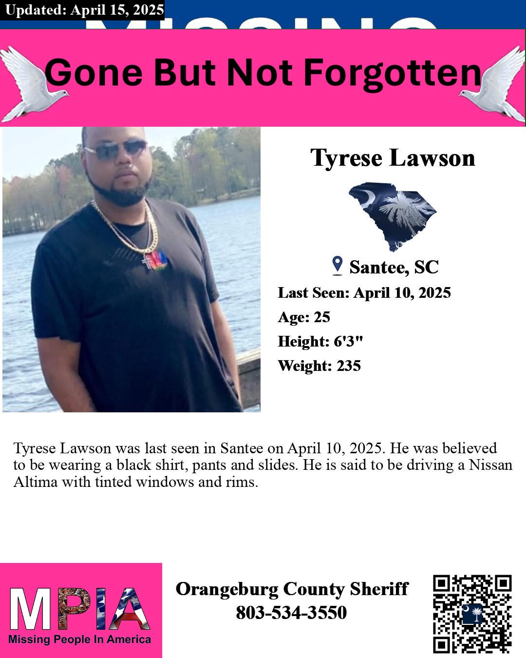 🕊 Update: April 15, 2025 Sadly... - Missing People In America | Facebook