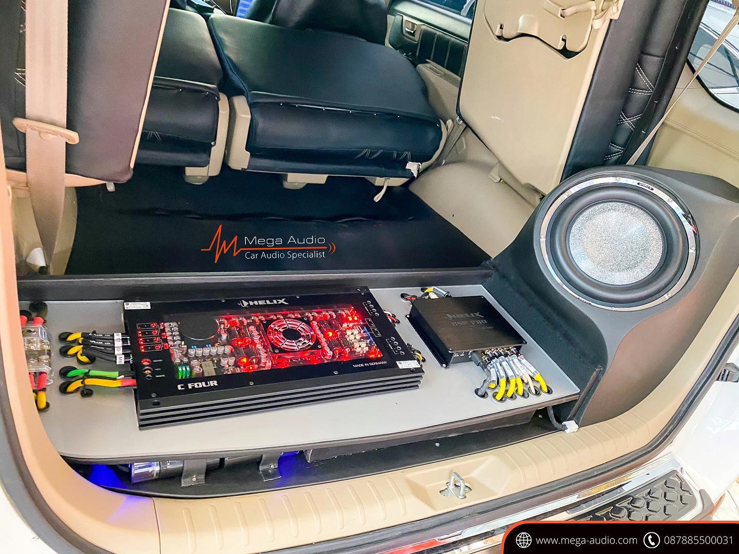 Mega Audio - ACTIVATED🚨🚨 Custom Box @ Toyota Fortuner in...