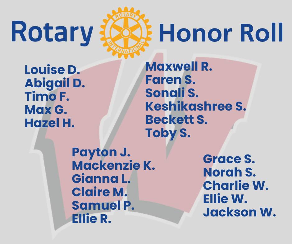 Westside - Congratulations to our WMS students recently named to the ...