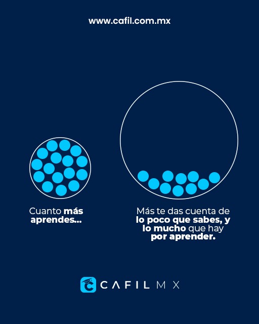 CAFIL - 🔹 Nunca es suficiente aprender… 🔹 Es curioso, ¿verdad? Al ...