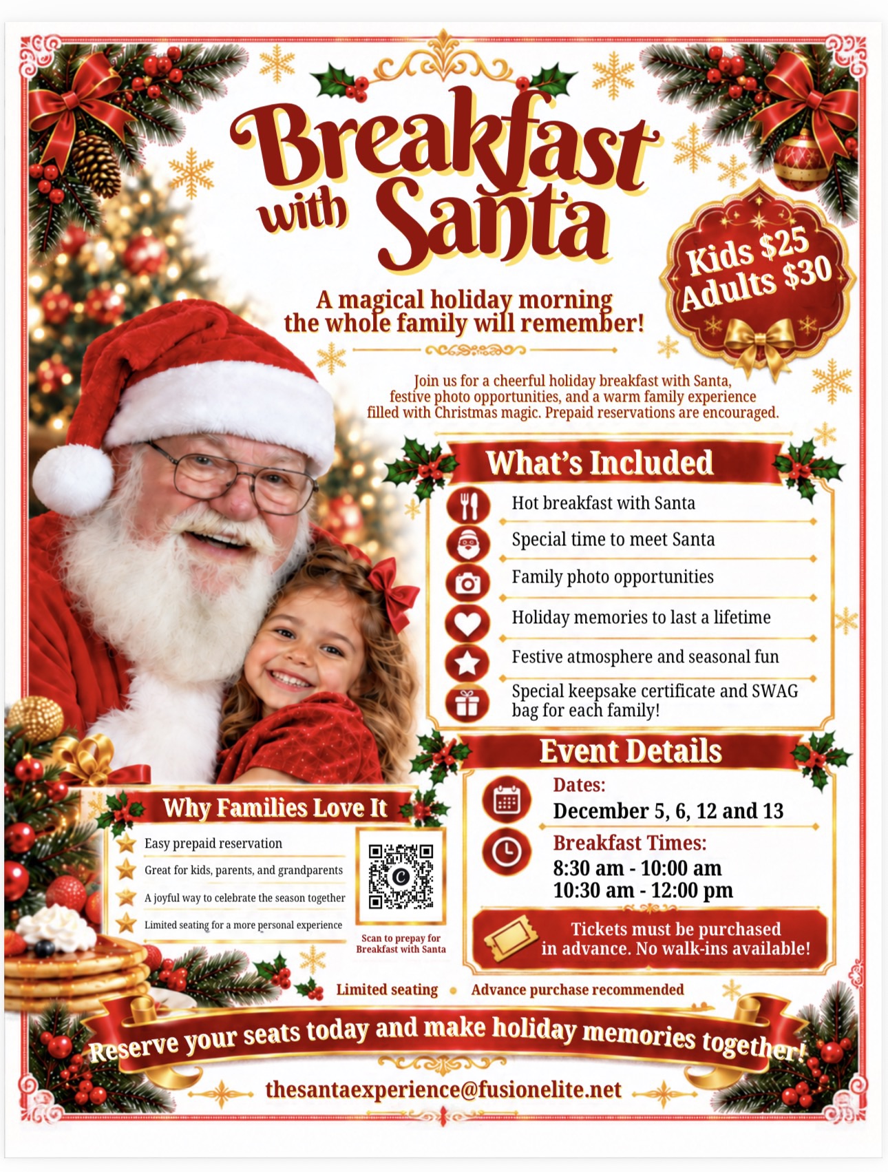 Breakfast with Santa