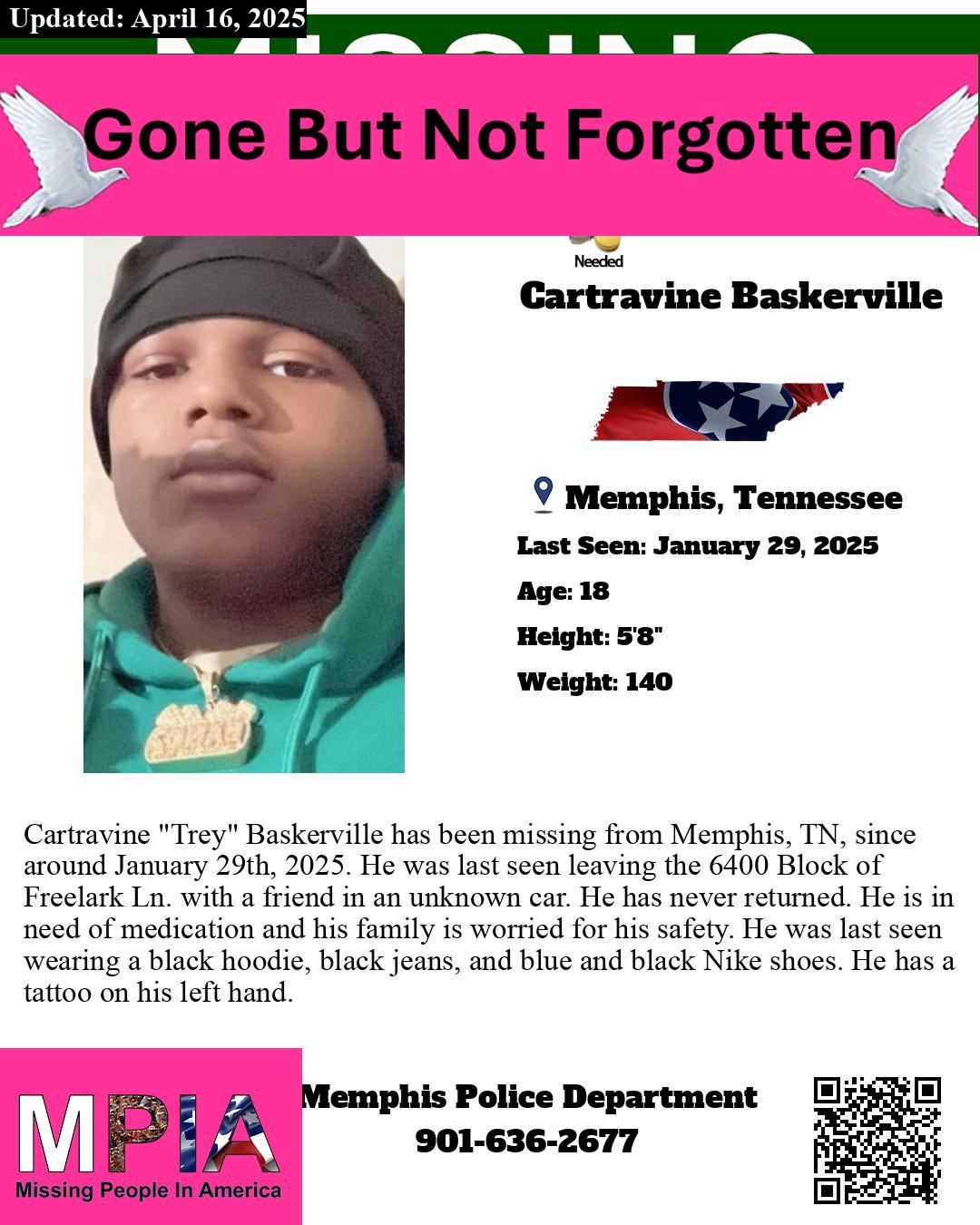 🕊 Update: April 15, 2025 Sadly... - Missing People In America | Facebook