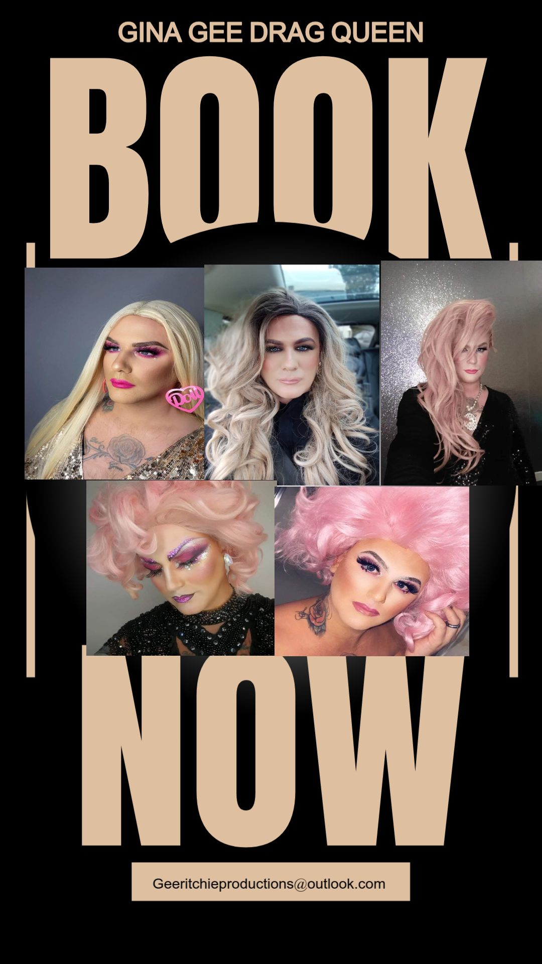 Gina - 😍Ooh Aah Just A Little Bit 😍 Gina Gee Drag Queen or Gee Ritchie ...