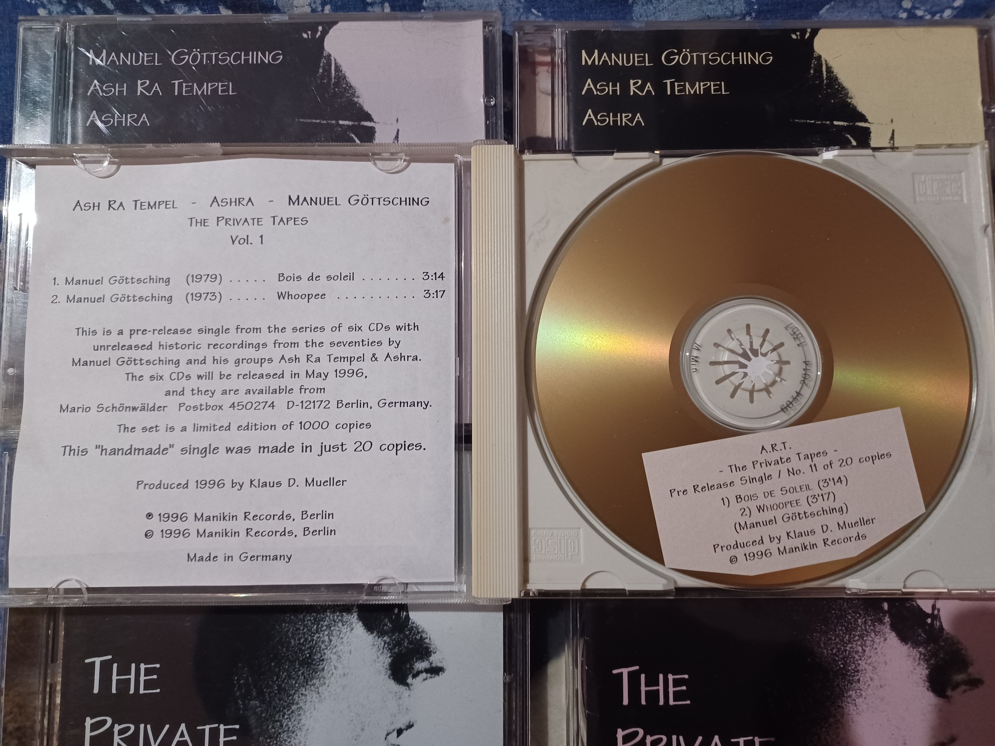 マニュエル・ゲッチング THE BEST OF PRIVATE TAPES