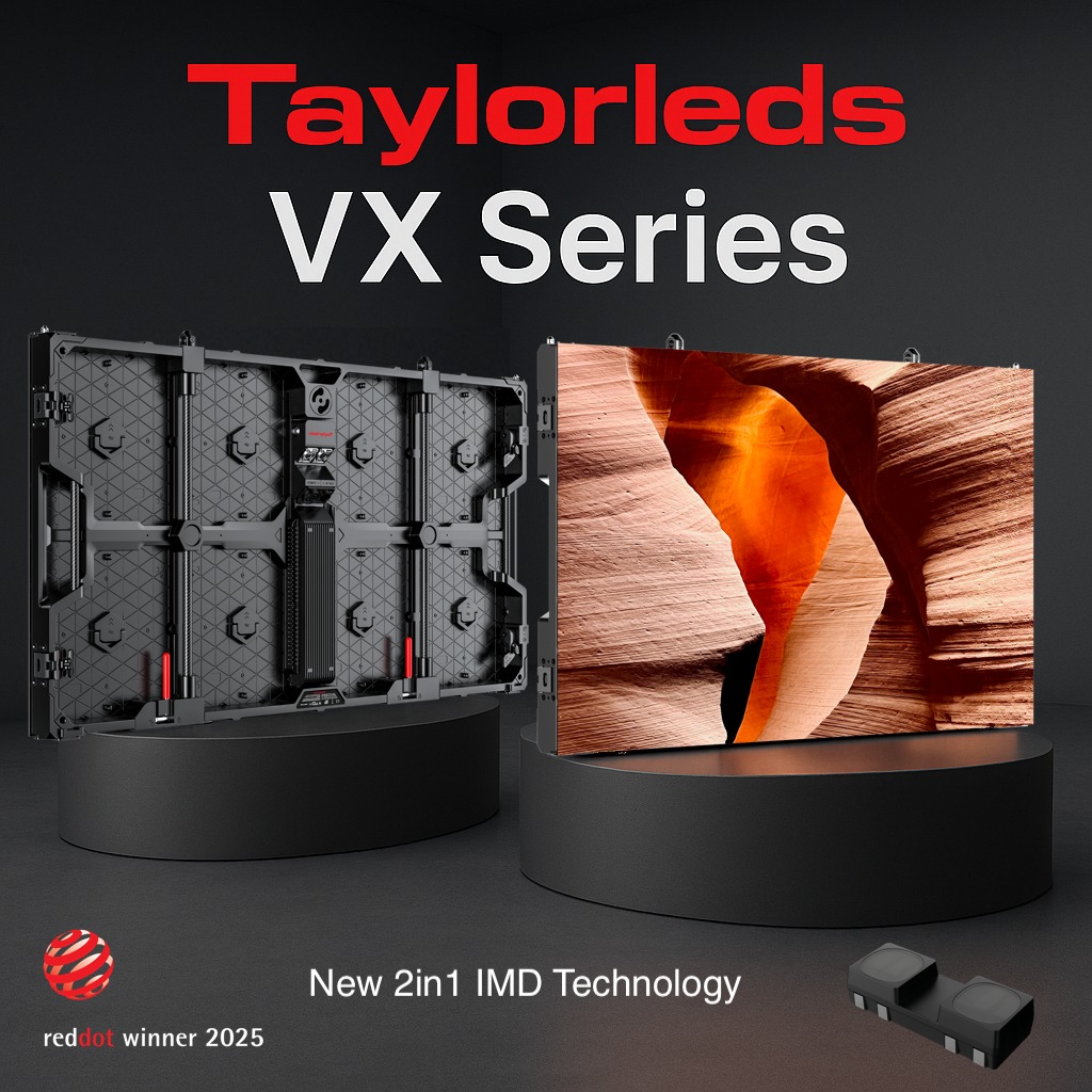 Taylorleds - 2025 Red Dot Design Award Winner the Taylorleds VX Series ...