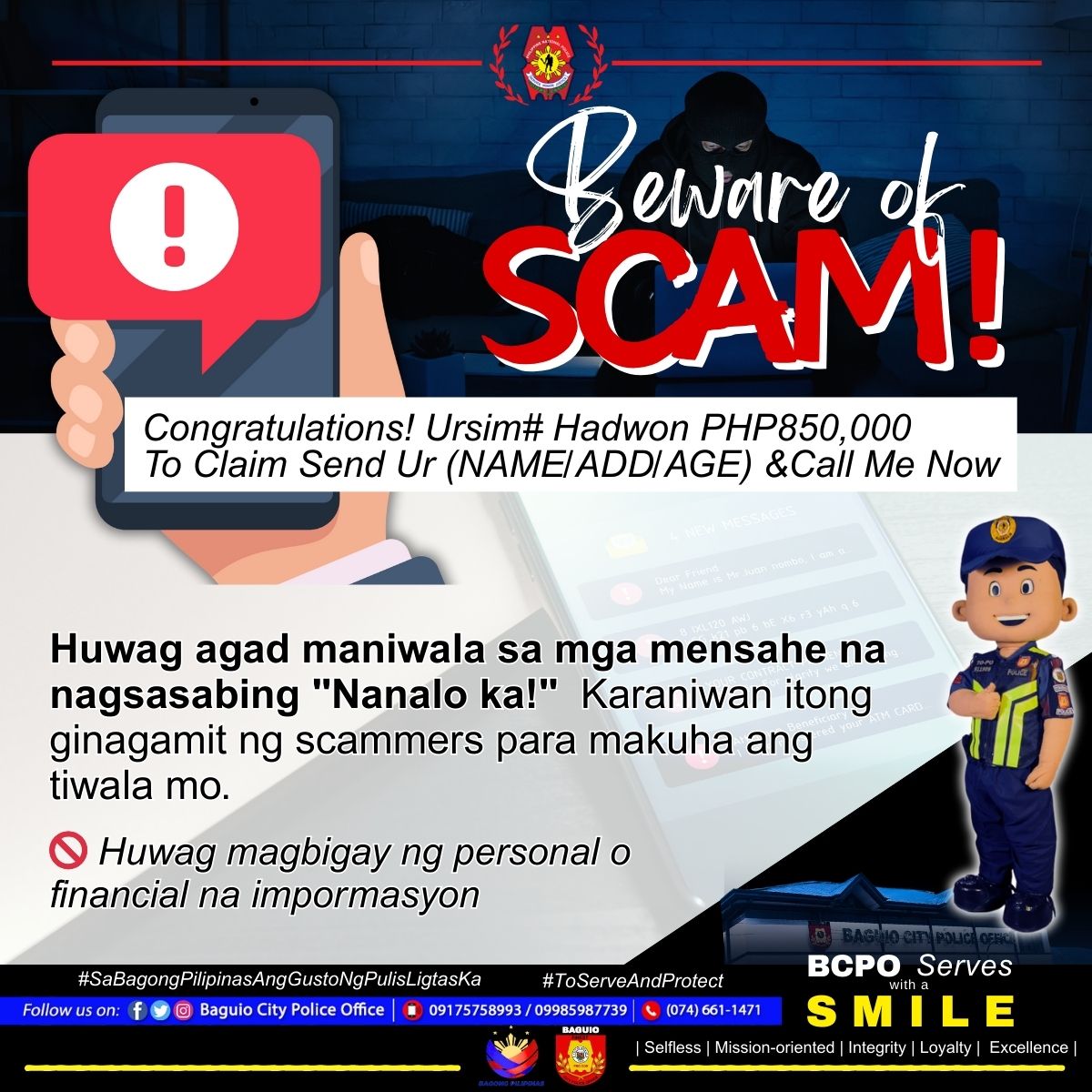 Baguio - ⚠️ MAG-INGAT SA MGA SCAM! ⚠️ Huwag basta-basta maniwala sa mga ...