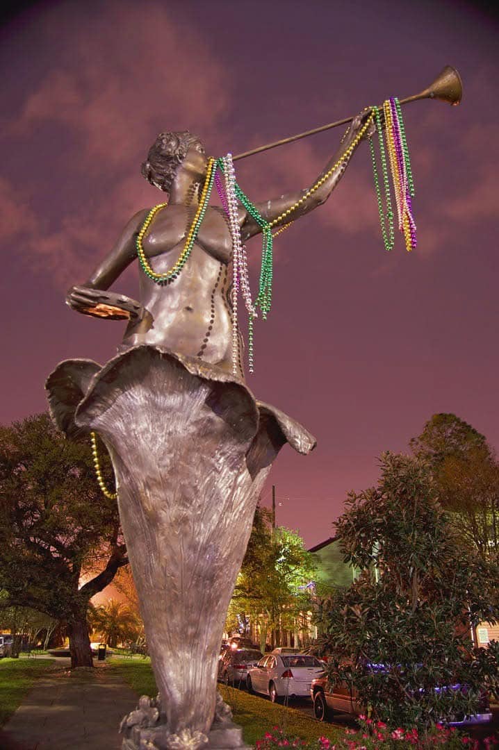 Birth of a Muse” by Kim Bernadas, Coliseum Square, New Orleans