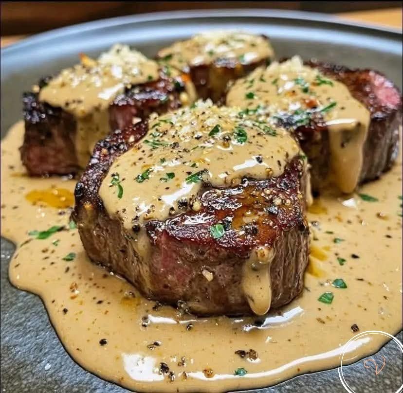 Ven a Mi Cocina - 🥩 Filete Mignon con Salsa Cremosa de... | Facebook