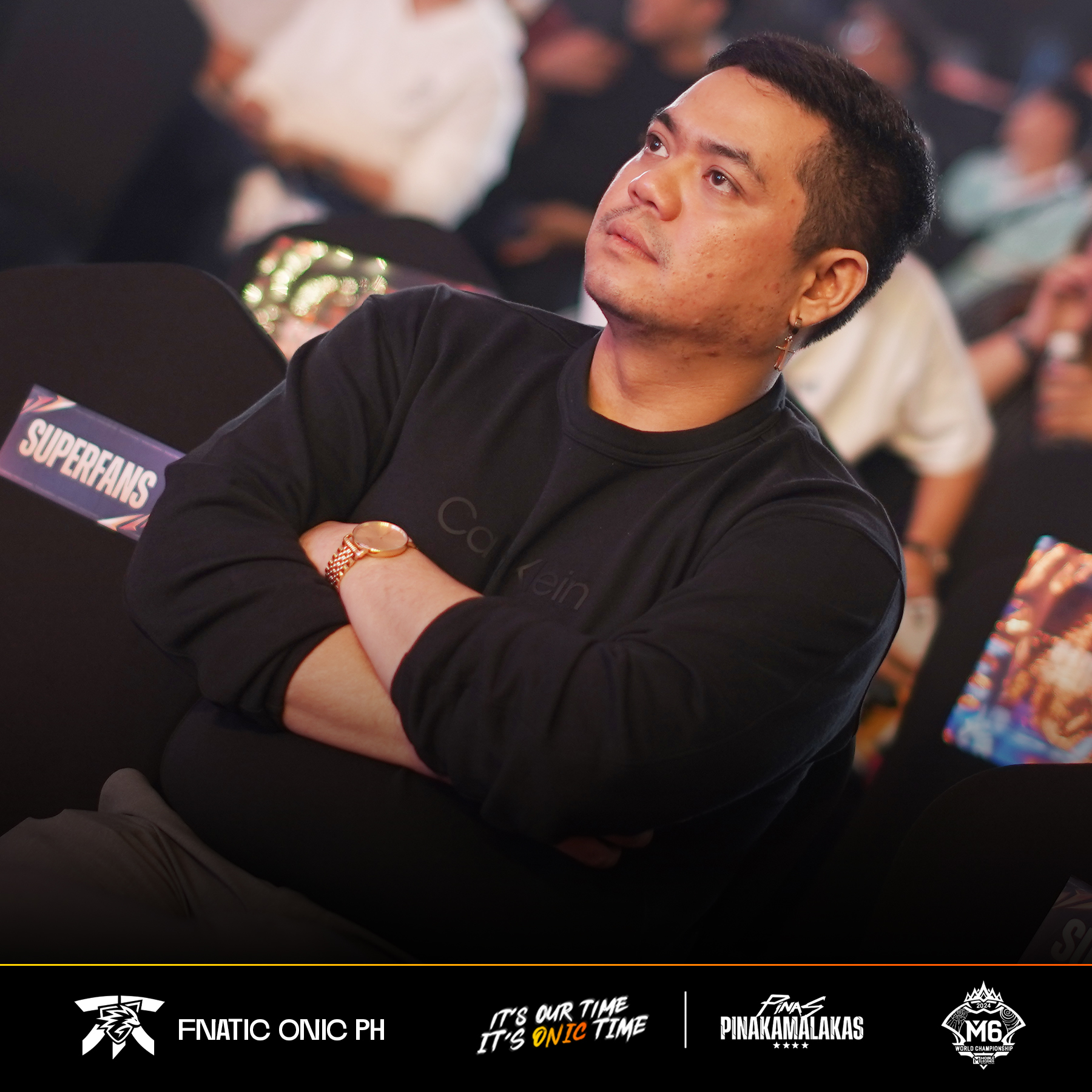 ONIC - Our VP buff 👀 🧡💛🖤 #FNOPM6 #itsONICtime #FnaticONICPH #MLBBM6 # ...