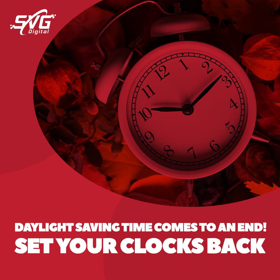 SVG - 🍂⏰ Don't forget to set your clocks back and enjoy that extra hour ...