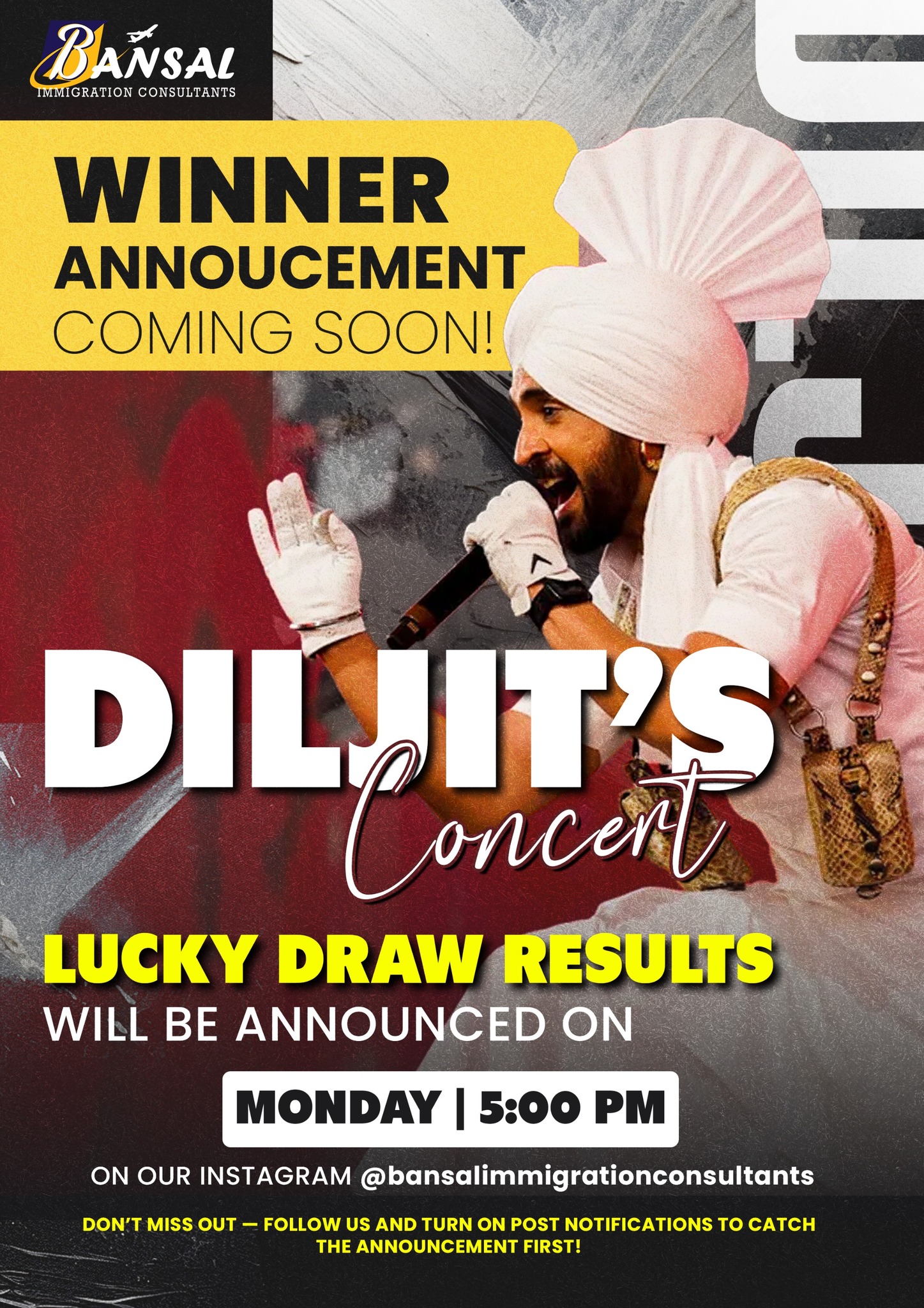 Bansal - 💥 WINNER ANNOUNCEMENT COMING SOON! 💥 The wait is almost over ...