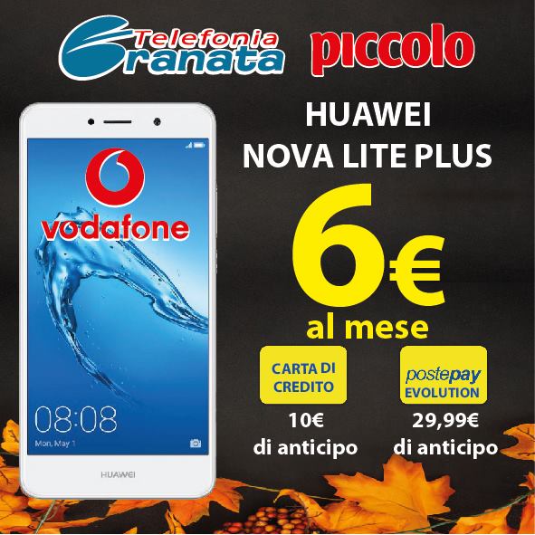 Huawei Nova Lite Plus A Soli 6 Al Mese Telefonia