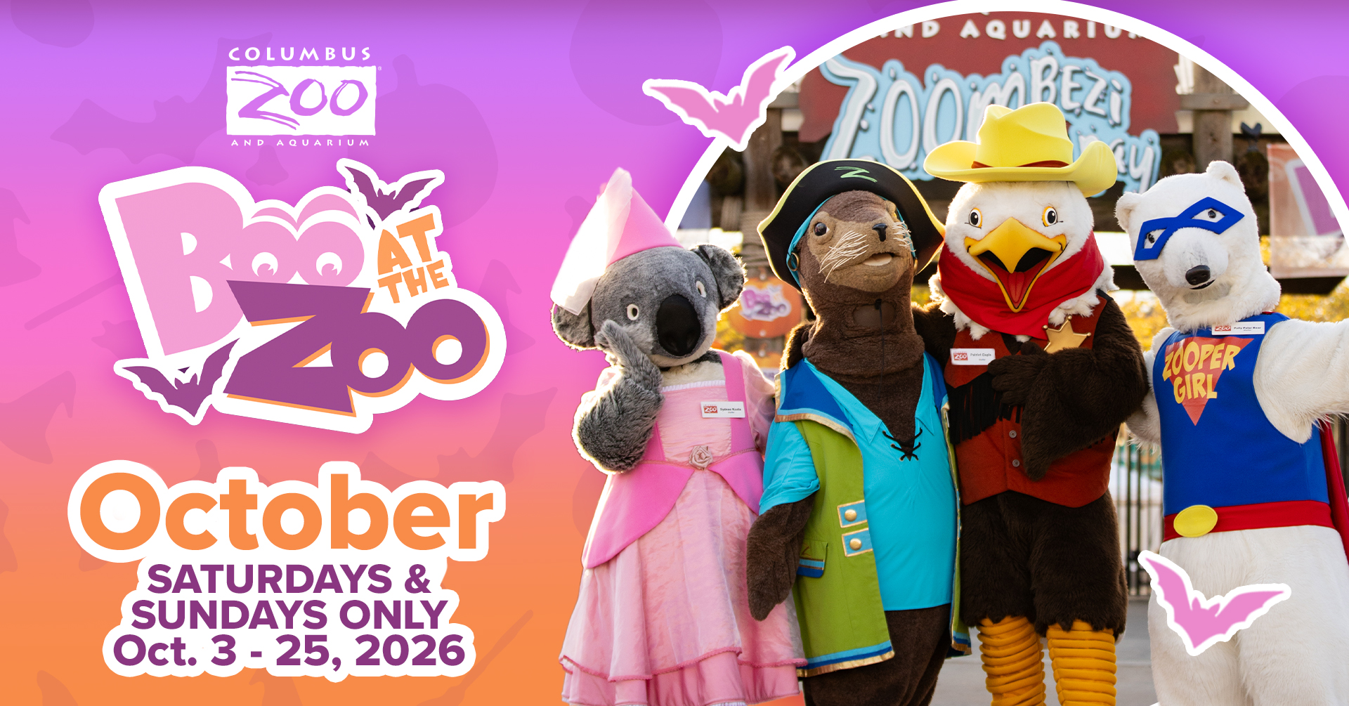 Boo at the Columbus Zoo