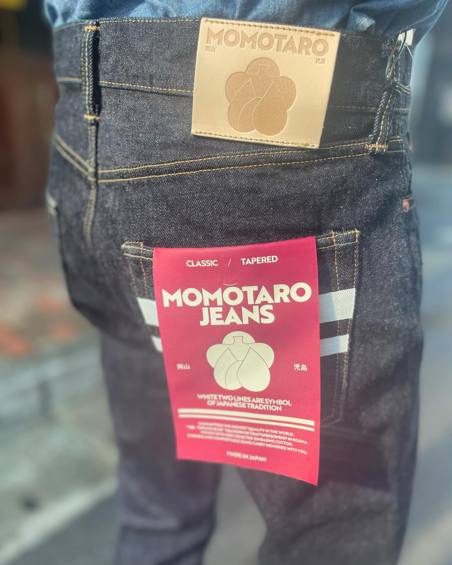 MOMOTARO JEANS 桃太郎ジーンズ CLASSIC TAPERED 15.7oz.DENIM TOKUNO 