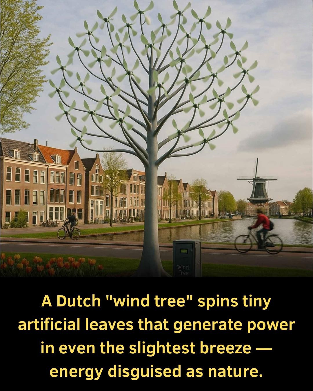 In the Netherlands, engineers have designed a remarkable fusion of