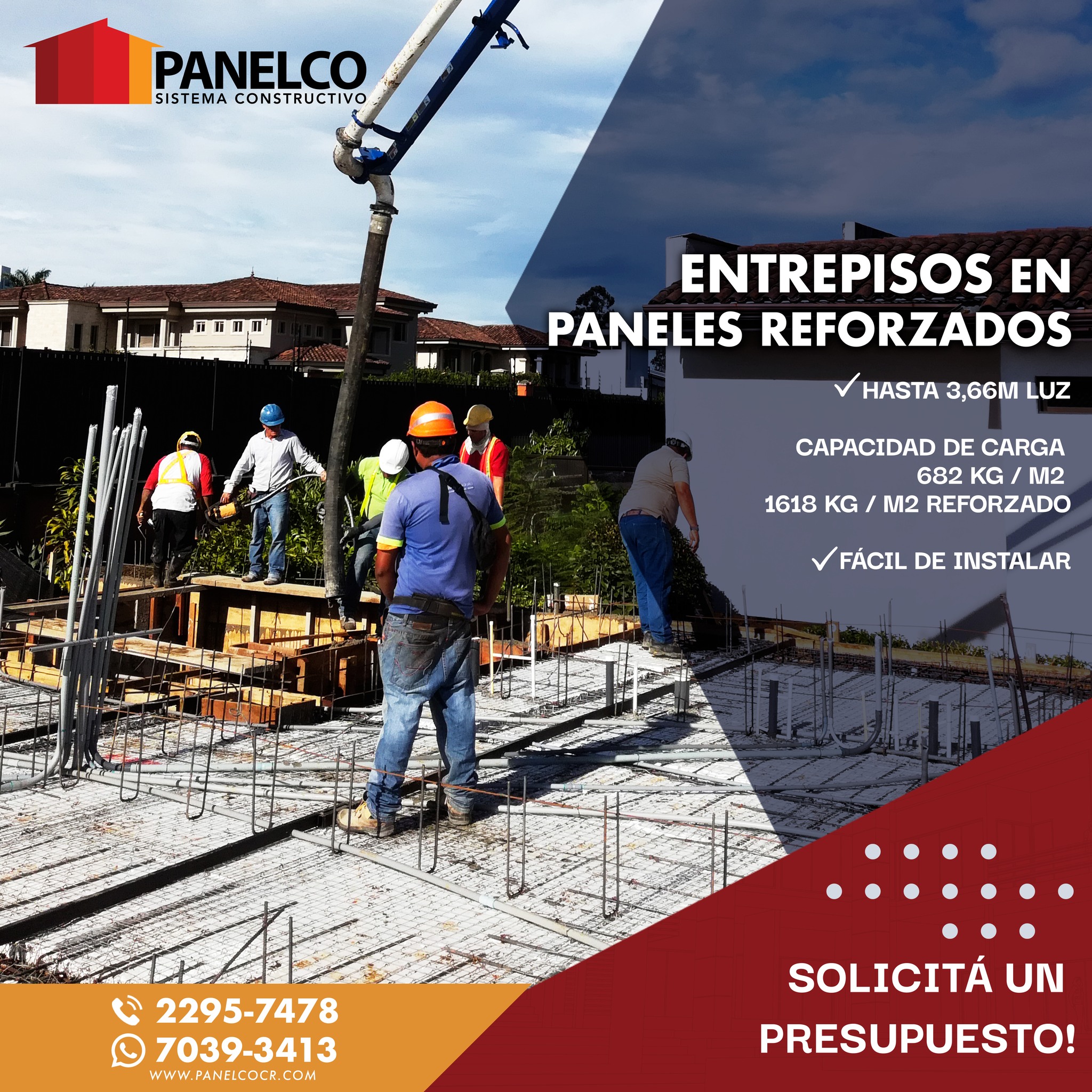 Panelco - Entrepisos Panelco Ultra Livianos, fáciles de instalar y con ...