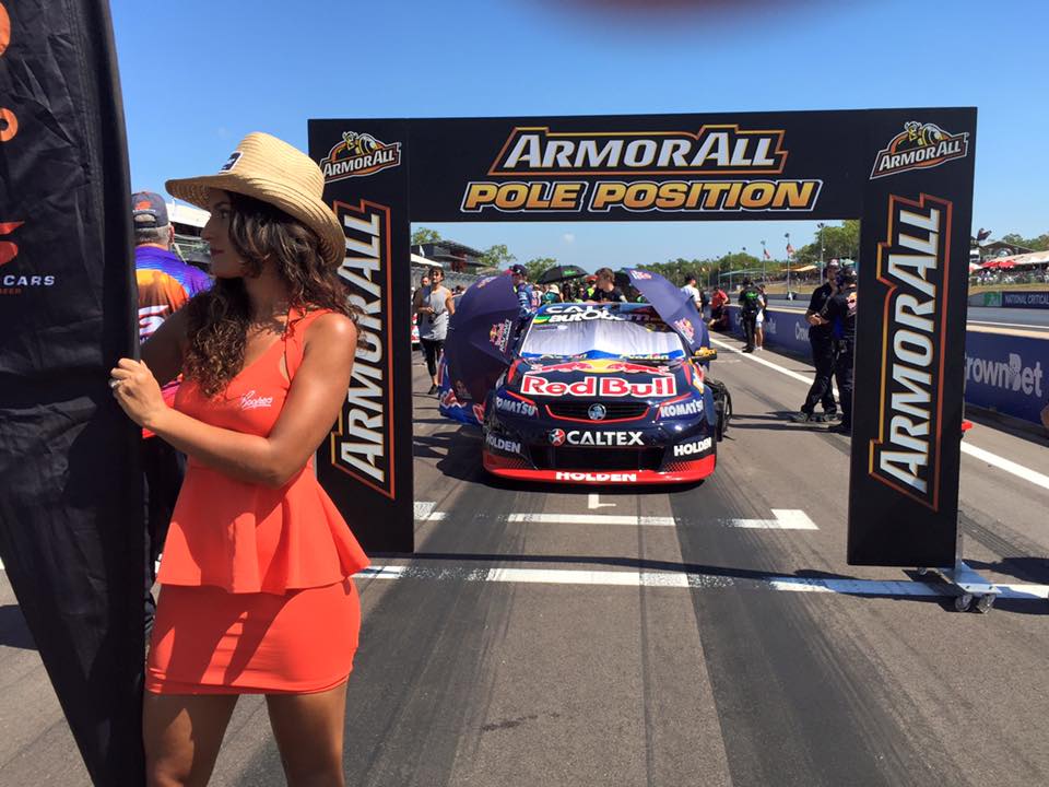 On the grid and ready to roll for Race... - Darwin Supercars