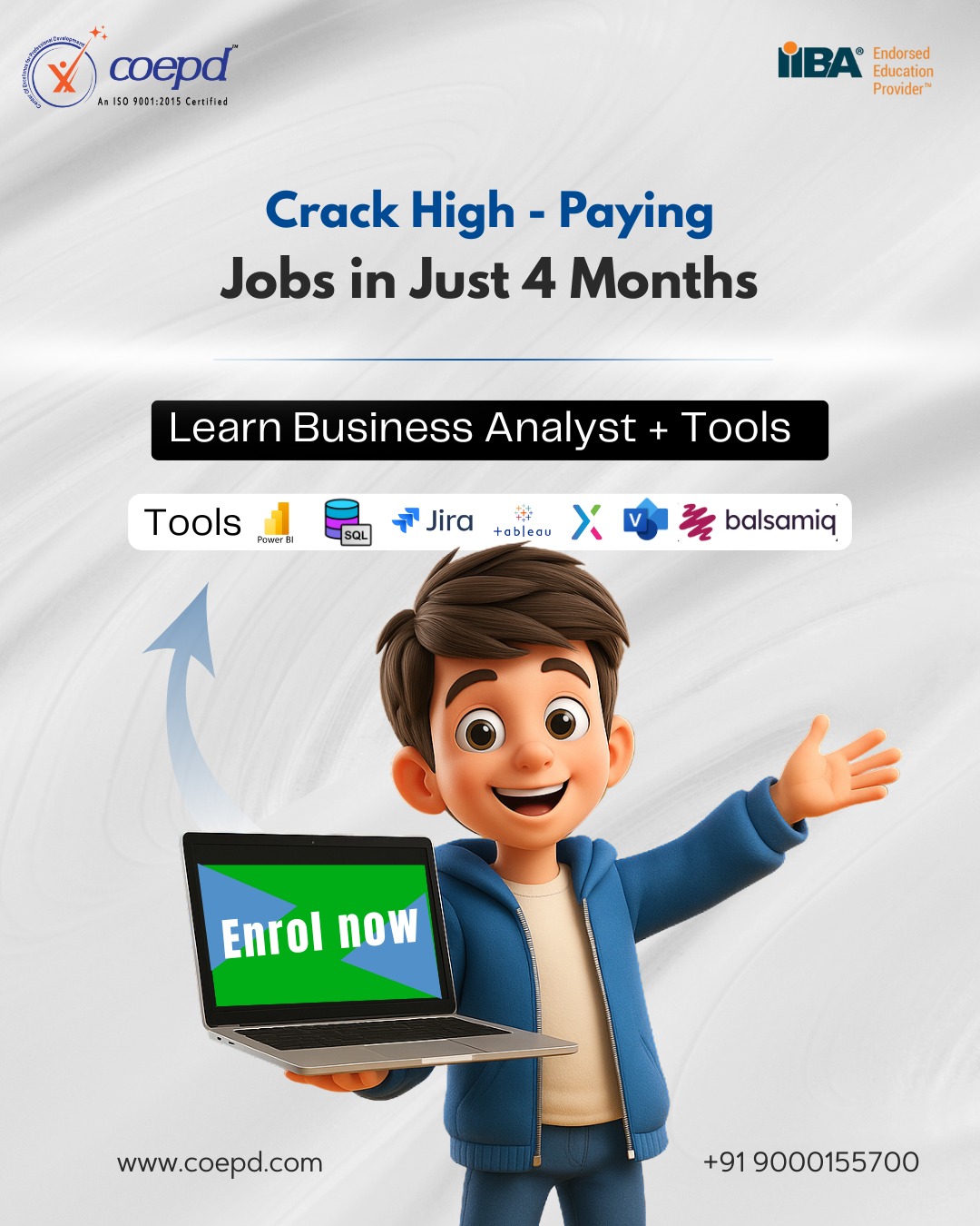 Business Analyst Training at COEPD | Hyderabad