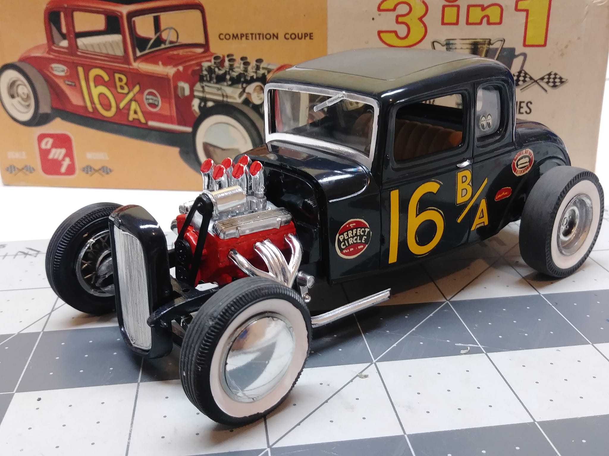 Scale model kit for Tom Martin