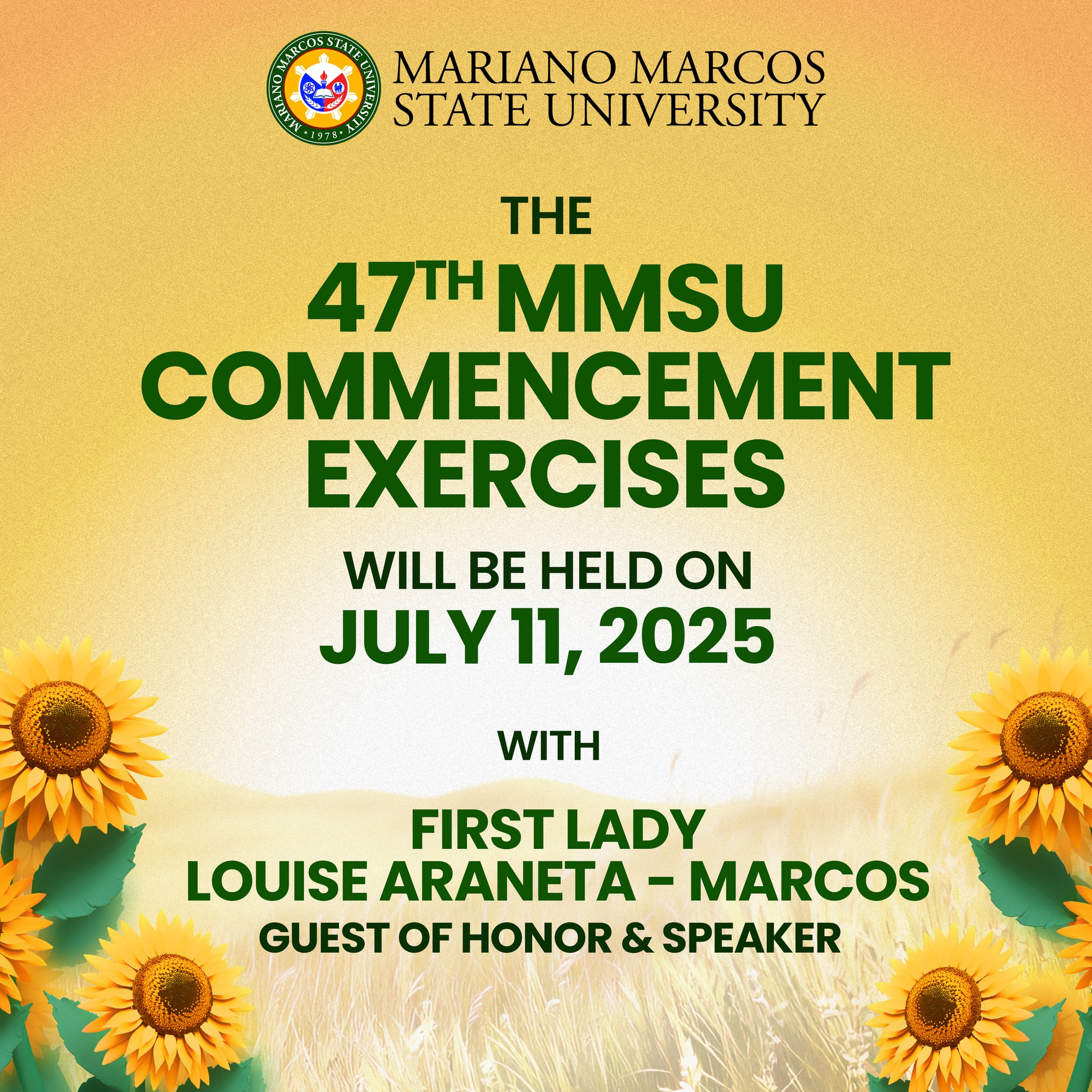 Mariano - 𝗔𝗡𝗡𝗢𝗨𝗡𝗖𝗘𝗠𝗘𝗡𝗧 | The 47th Commencement Exercises of Mariano ...