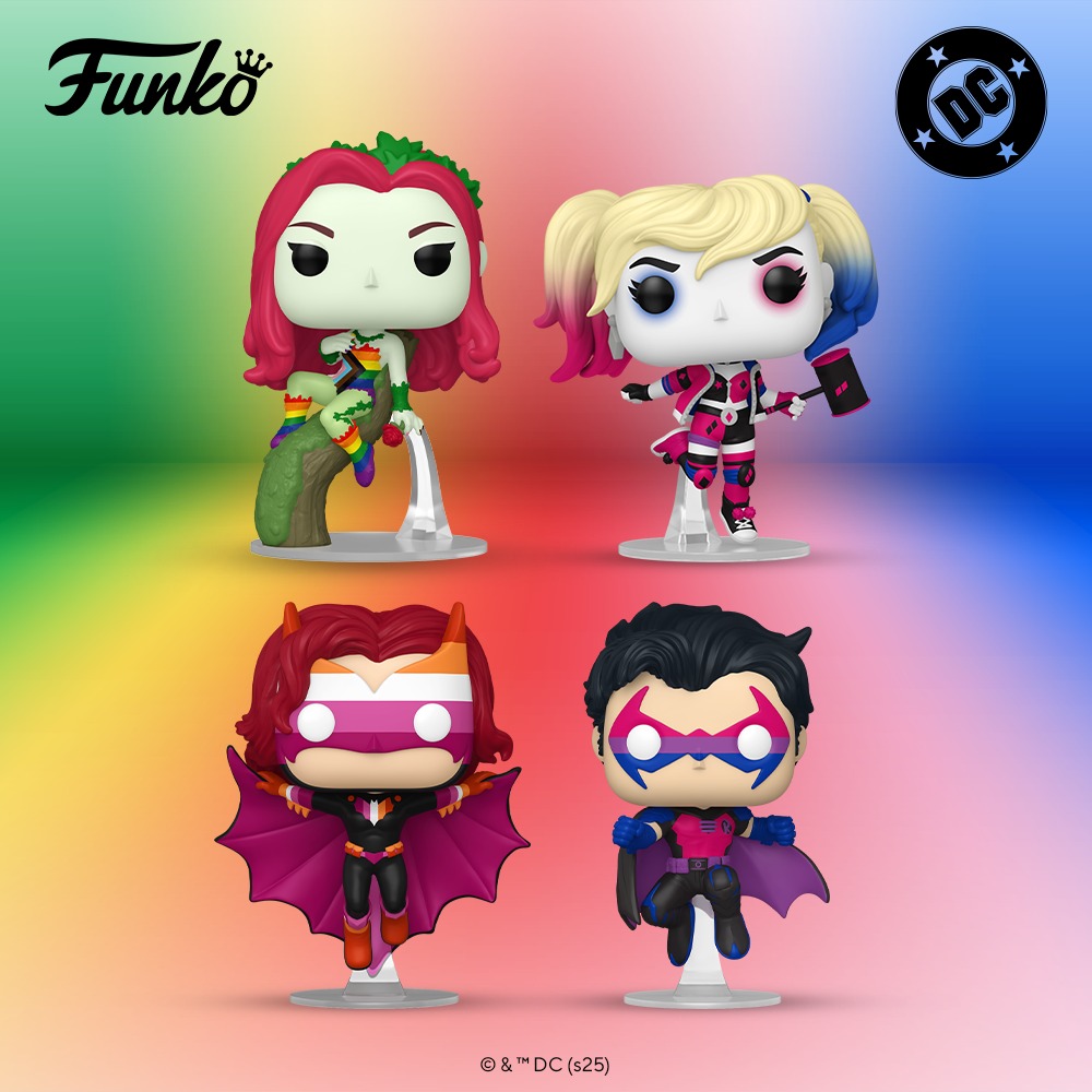 DCヒーローズ×どーもくん ファンコ　POP Pride, but make it POP! Refresh your DC Set with Funko POP! Heroes
