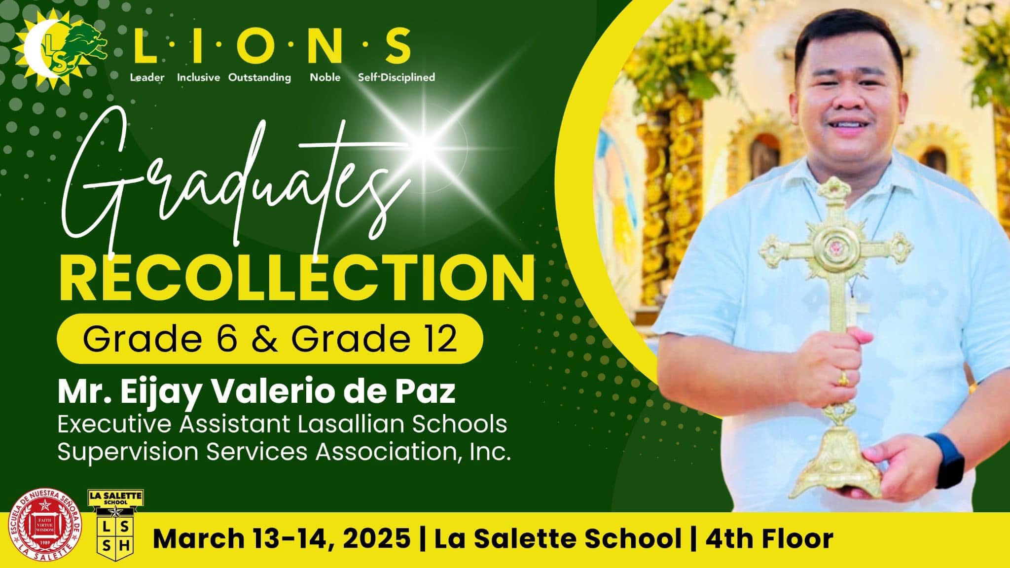 IN PHOTOS | LS Grade 6 and Grade 12 Recollection Held on March 14, 2025 ...