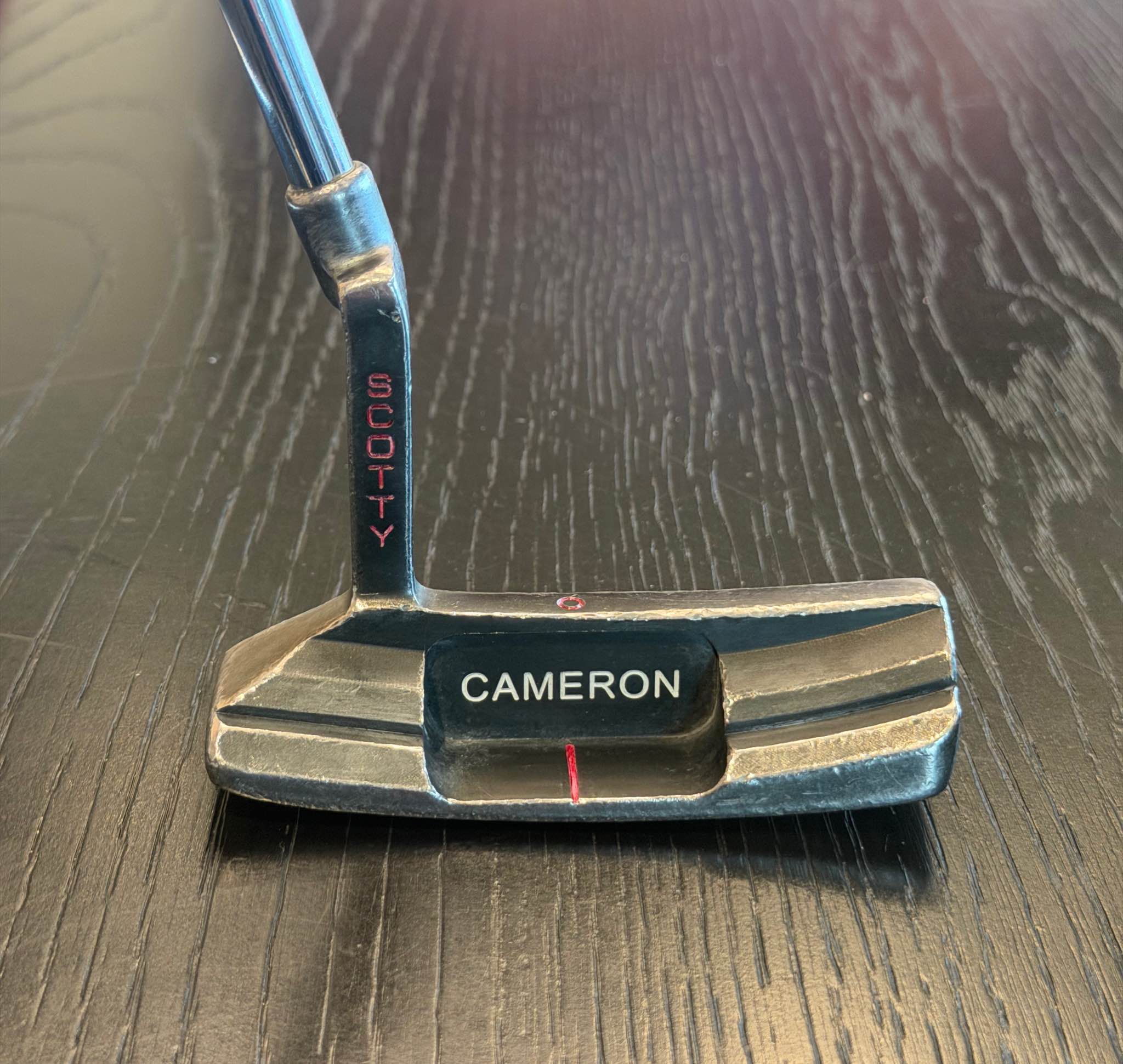 Classic Scotty Cameron Circa 62 No. 3 putter is made of carbon
