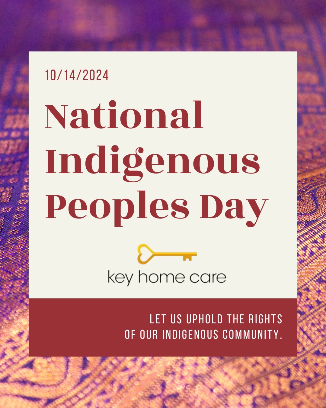 Key - On National Indigenous Peoples Day, we honor and celebrate the ...