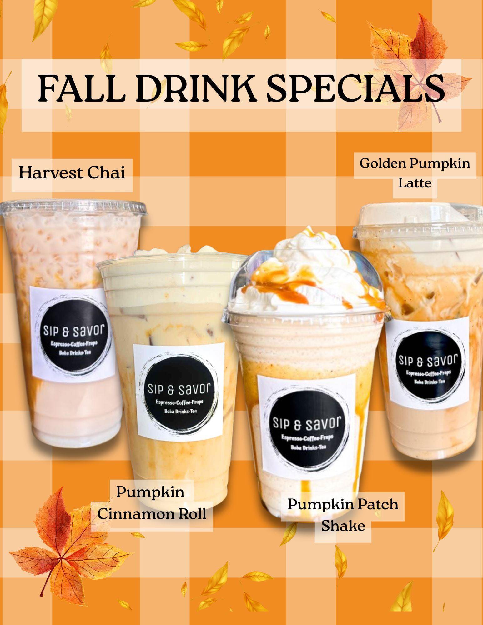 Sip - Rainy days taste better with a hot drink in one hand and a muffin ...