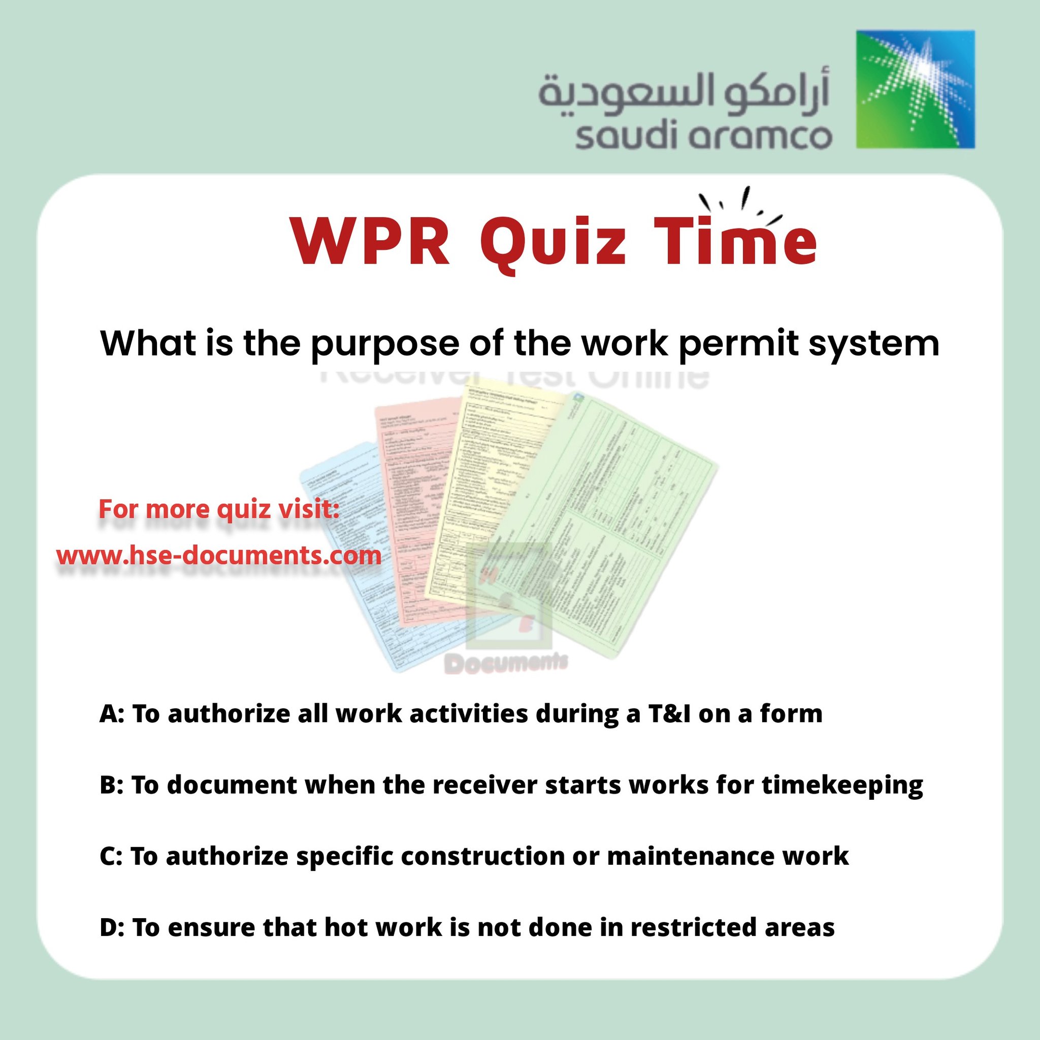 Work - #SaudiAramco #workpermit #WORKPERMITRECEIVER #AramcoJobs # ...