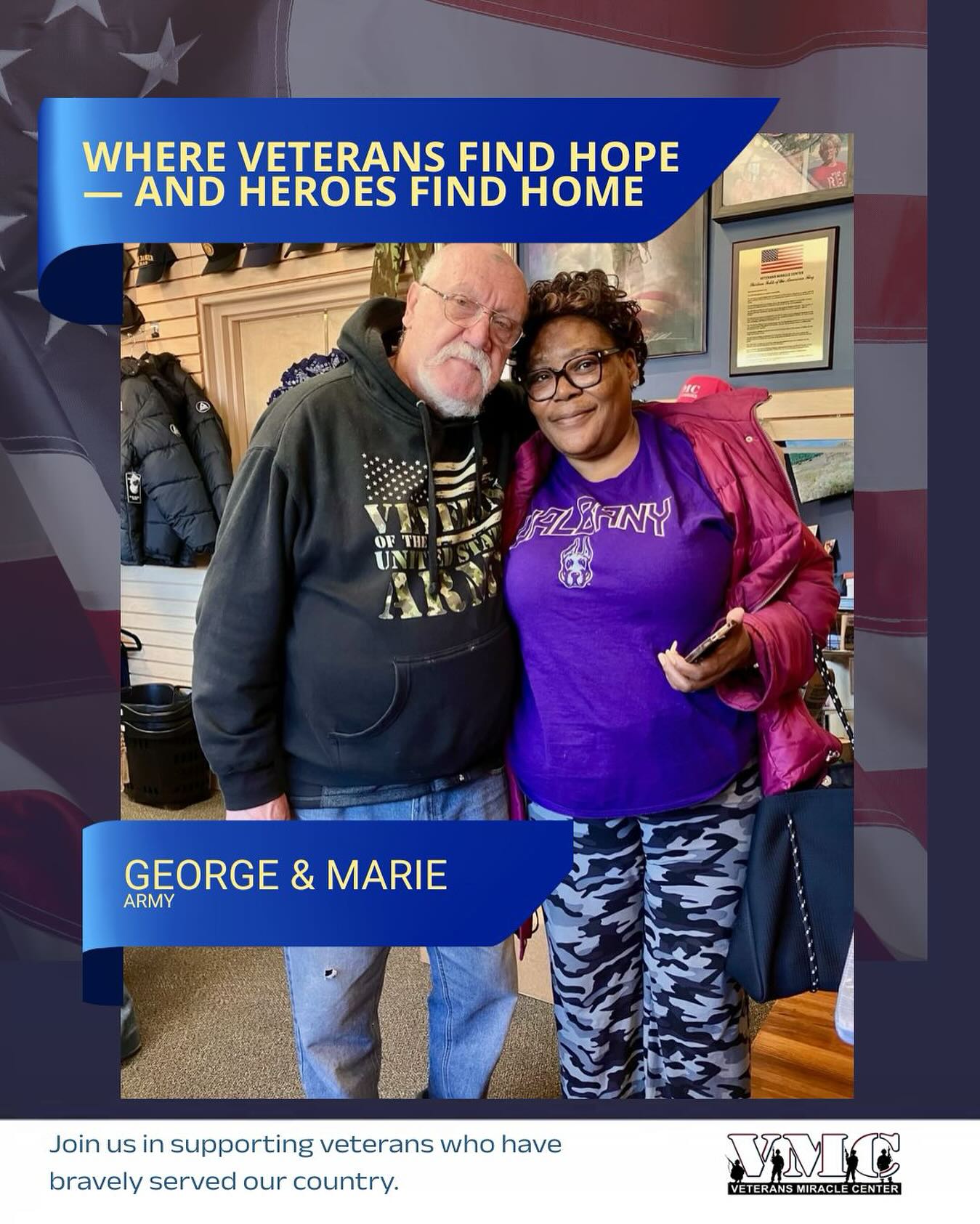 Veterans - Meet George — proud Army Veteran. Where Veterans Find Hope ...