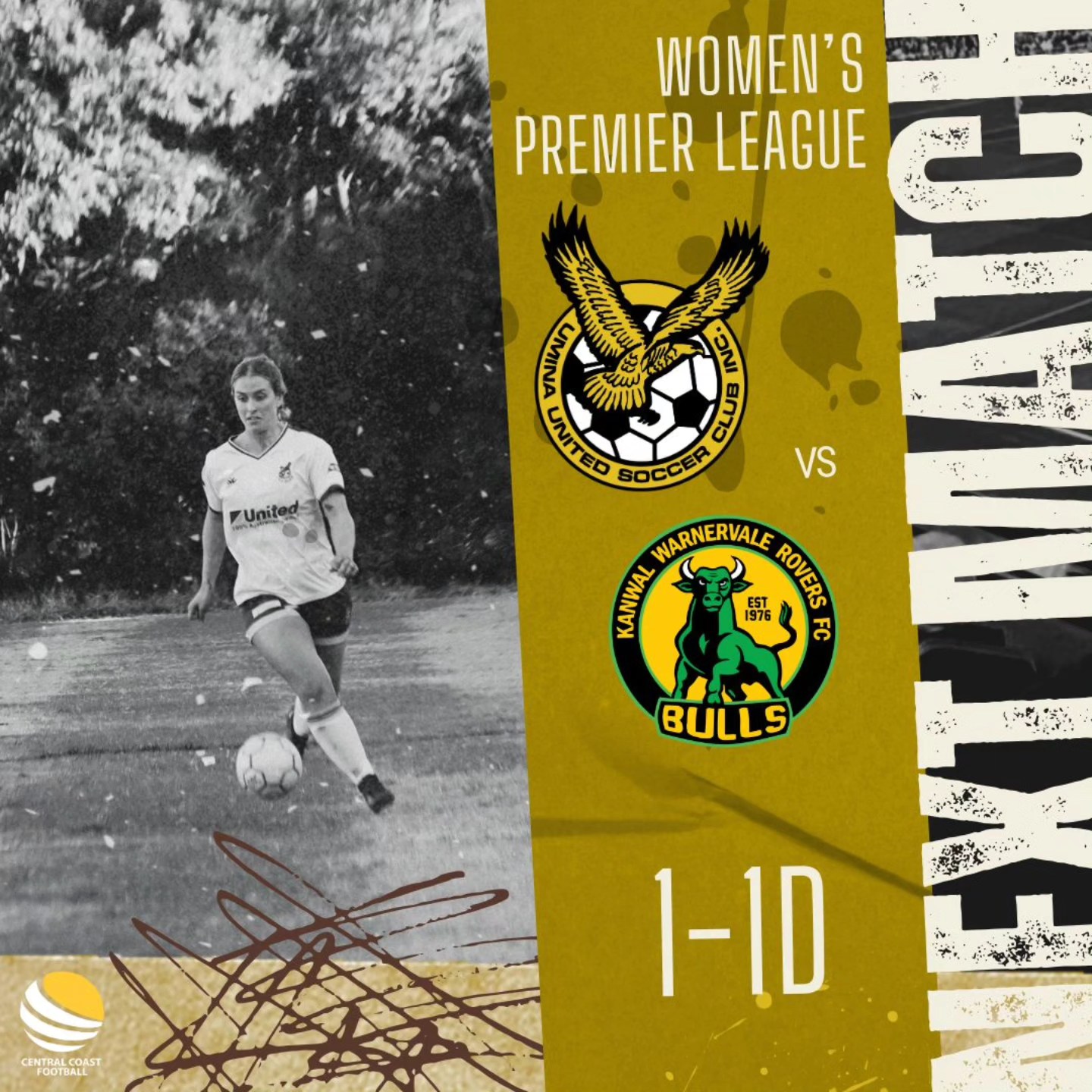 Umina United - WPL Round 1 Result 🦅 The E-gals walked away with a 1-1 ...