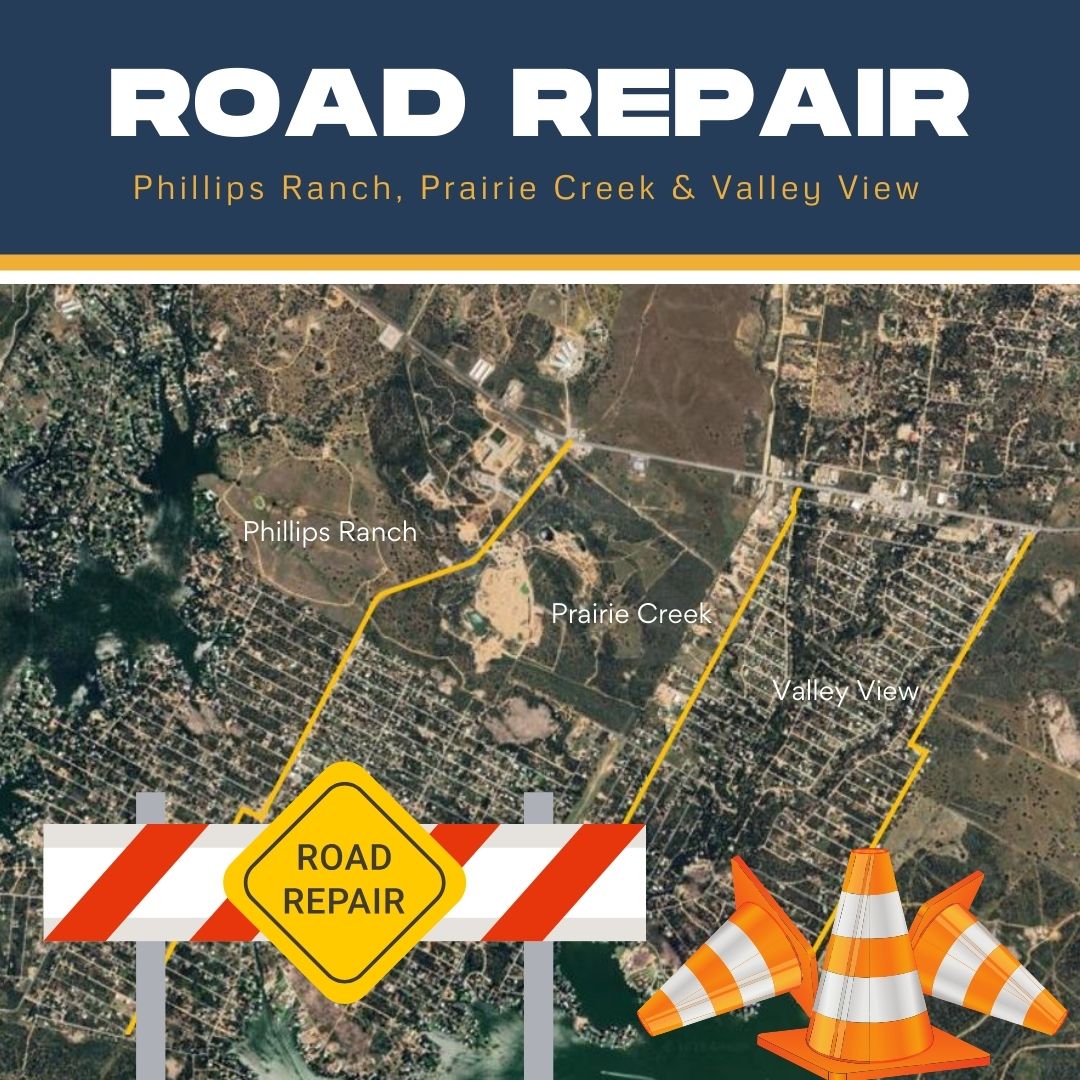 🚧 Upcoming Roadwork –... - City of Granite Shoals, Texas | Facebook