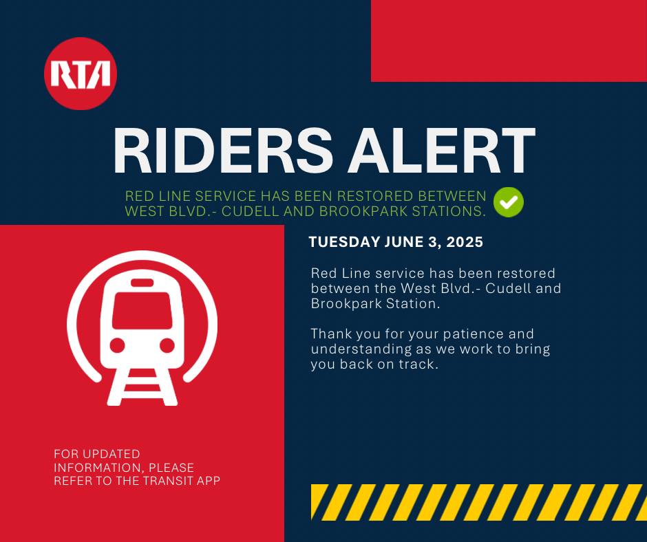 🚨 Service... - Greater Cleveland Regional Transit Authority | Facebook