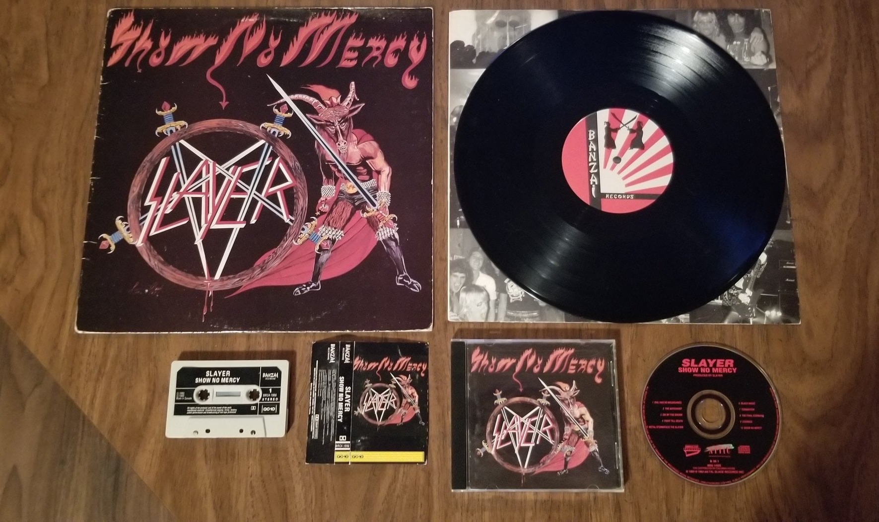 Slayer - Show No Mercy 1983 US pressing