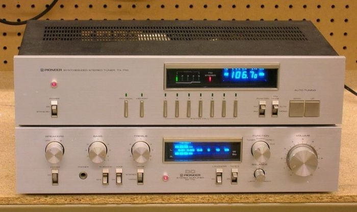 Pioneer SA-710 Amplifier, TX-710 Tuner