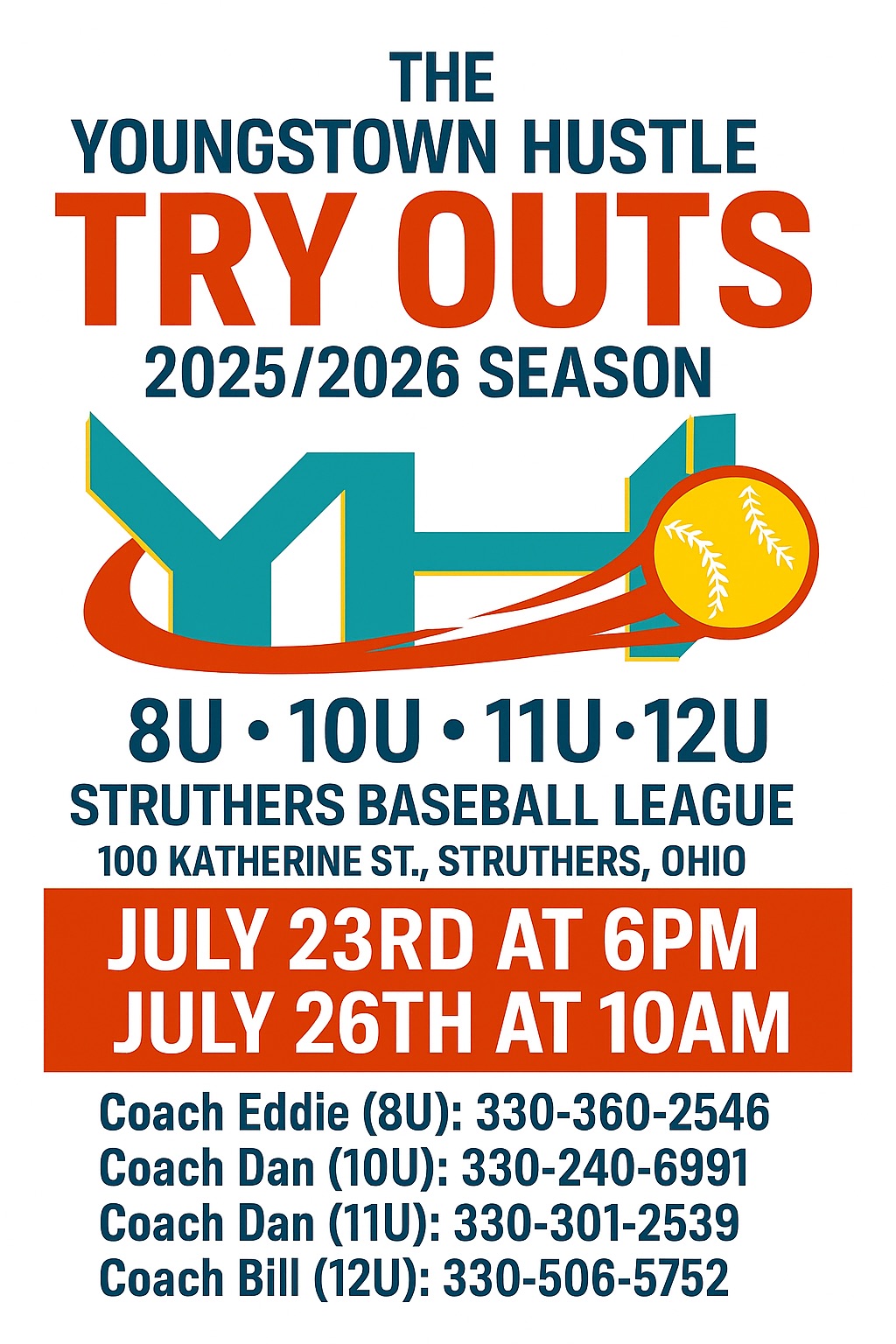2025 / 2026 Try outs