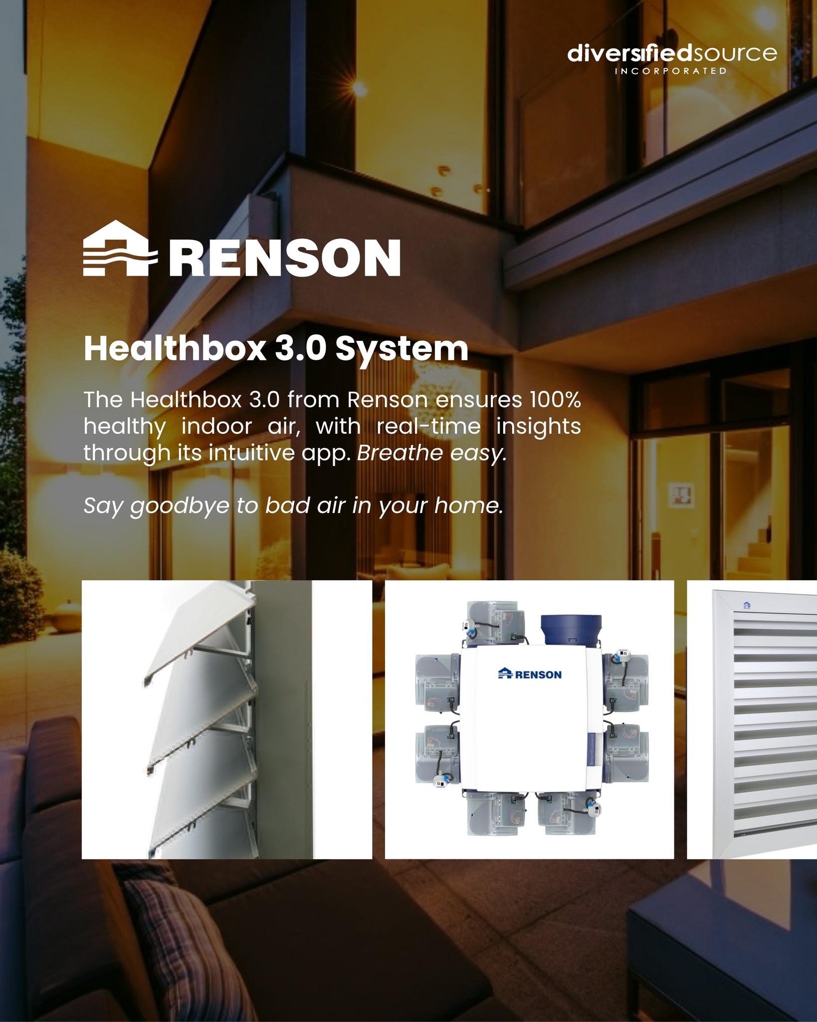 Diversifiedsource - Breathe with confidence. The Renson Healthbox 3.0 ...
