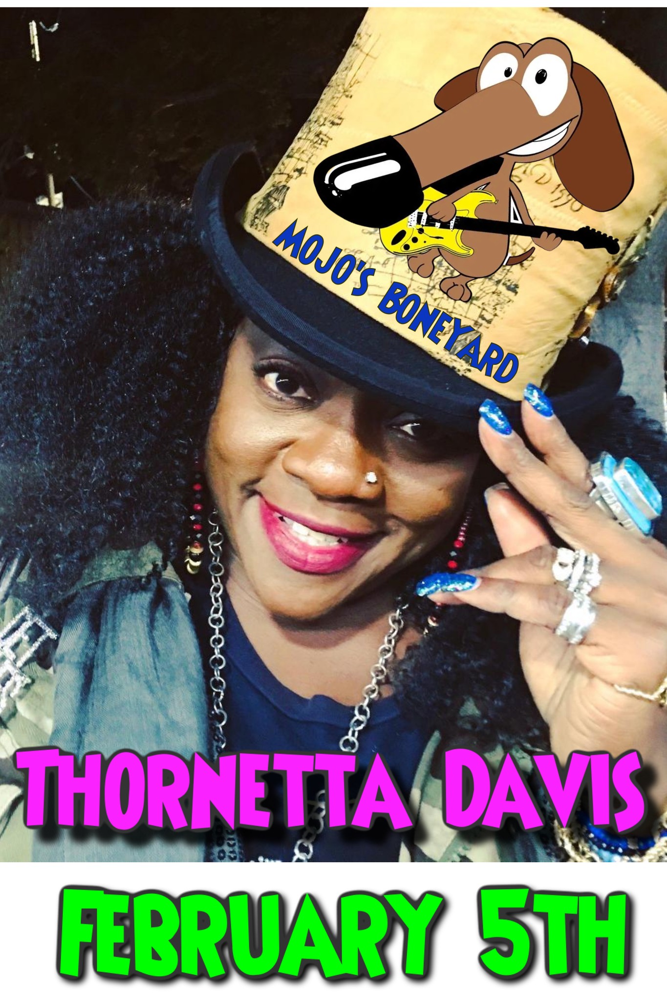 DETROIT’S QUEEN OF THE BLUES THORNETTA DAVIS!!!