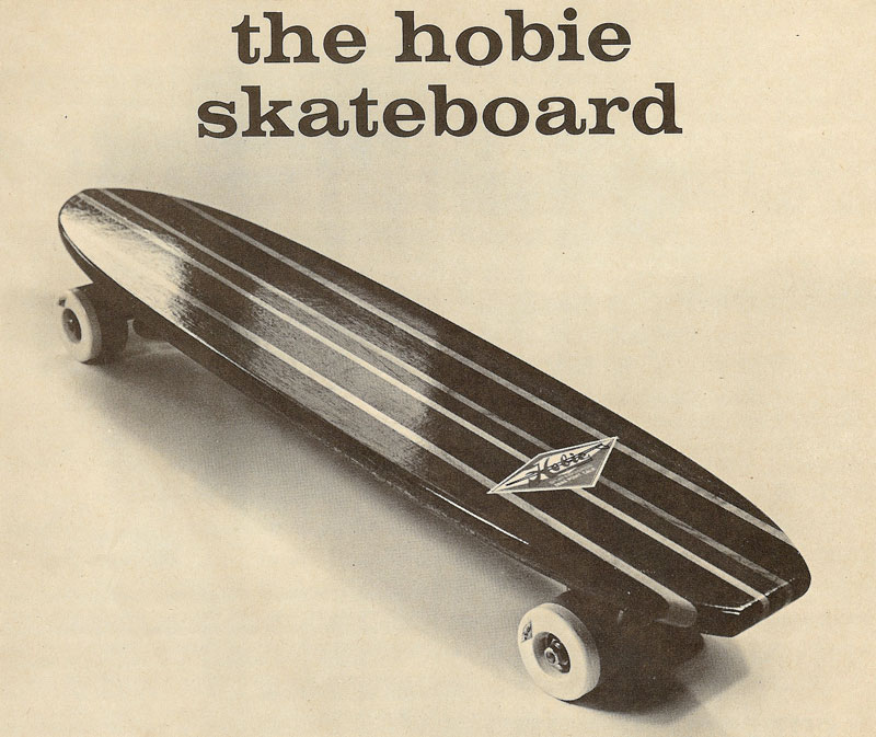 Hobie Skateboards Models and History from 1965 to 1978